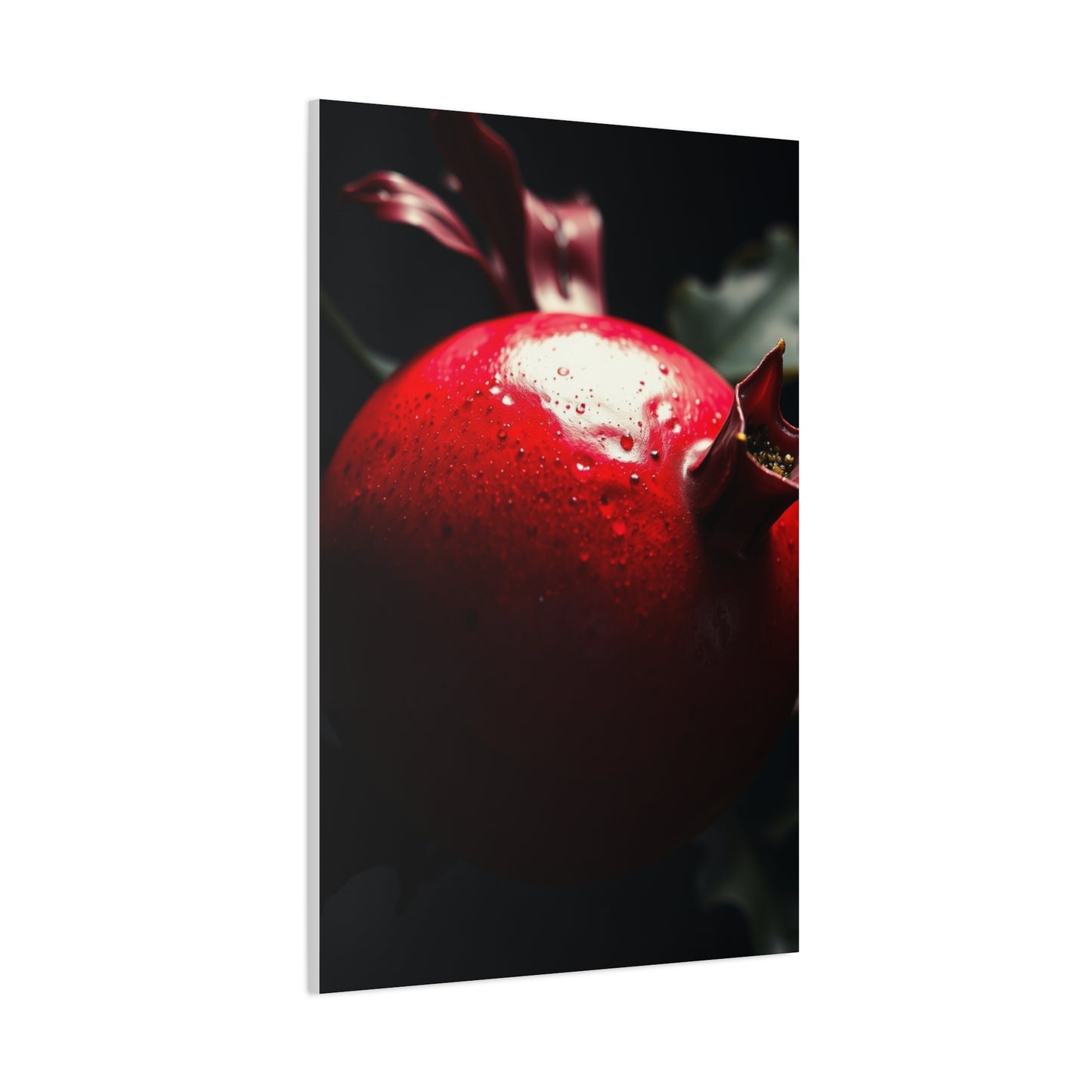 Rich Garnet Nocturne Wall Art & Canvas Print