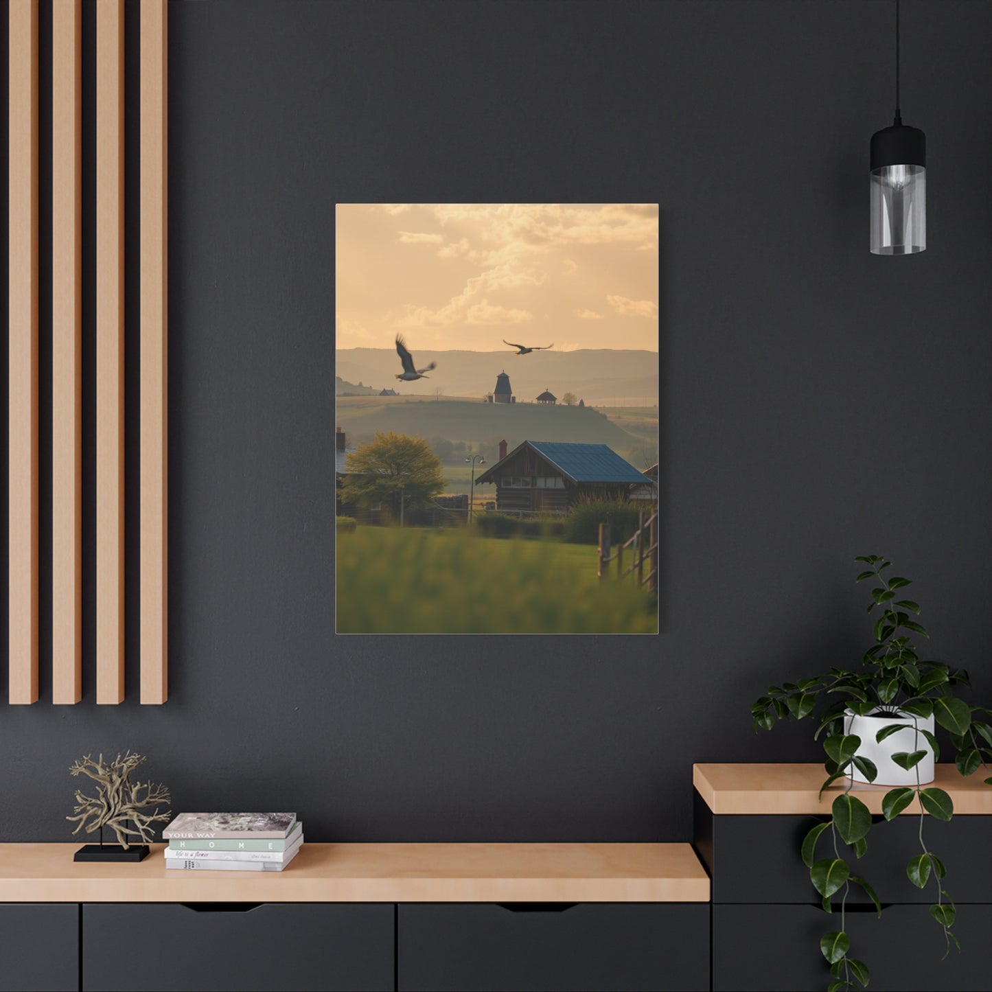 Pasture Bliss Canvas Wall Art & Canvas Print
