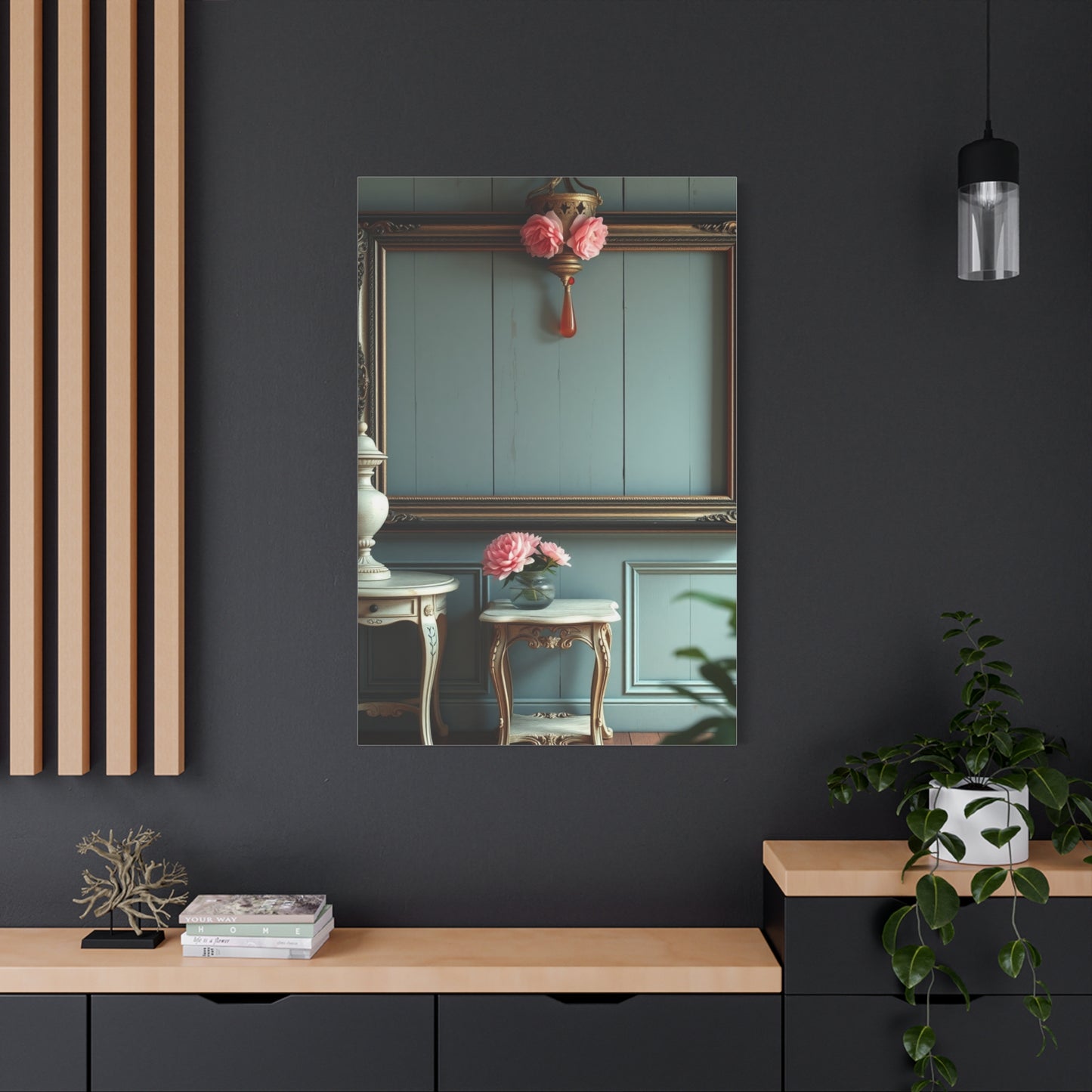 Vintage Elegance Canvas