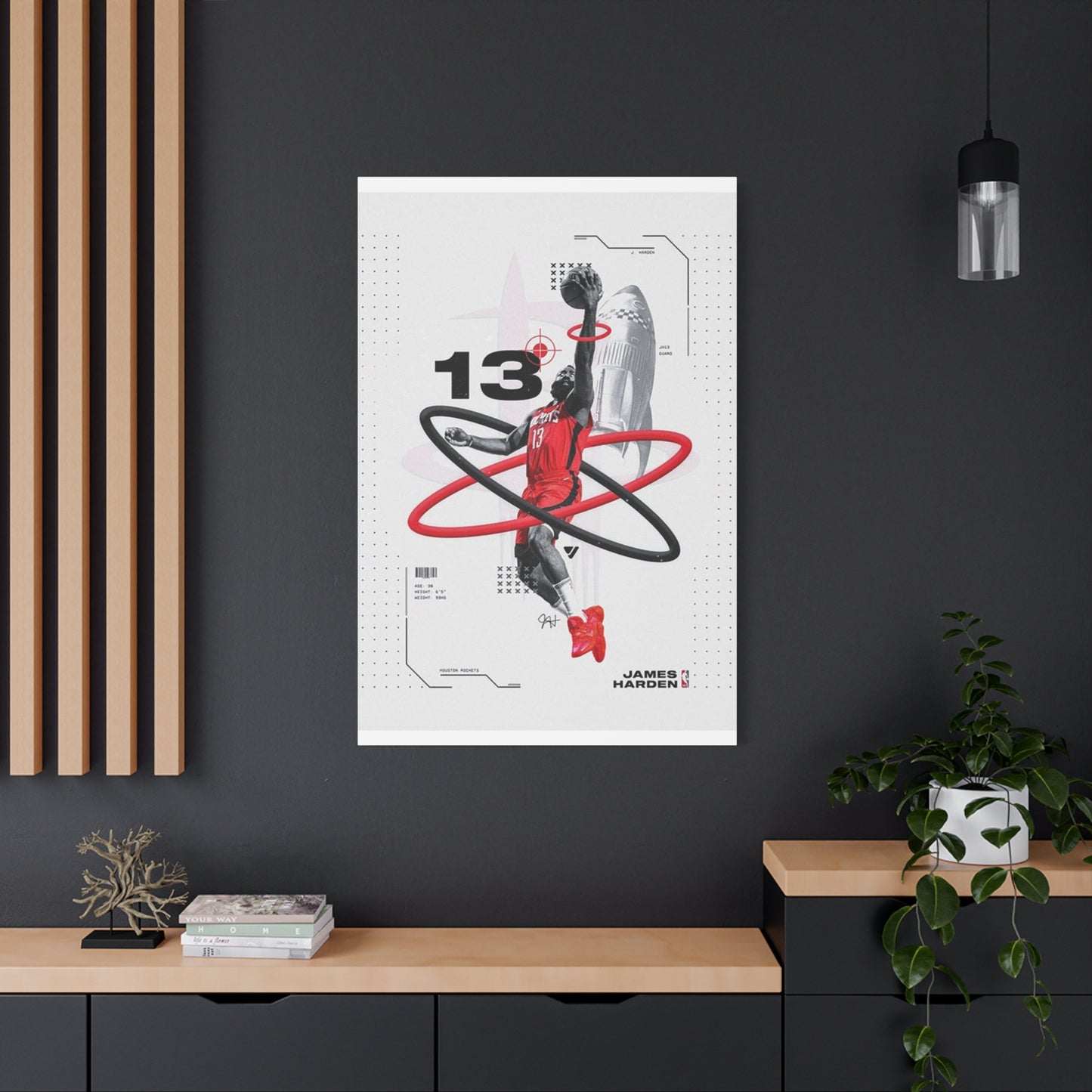 James Harden Poster Wall Art & Canvas Prints