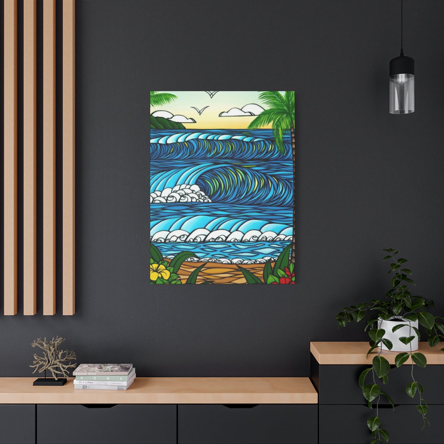 Hawaiian Waves Wall Art & Canvas Prints