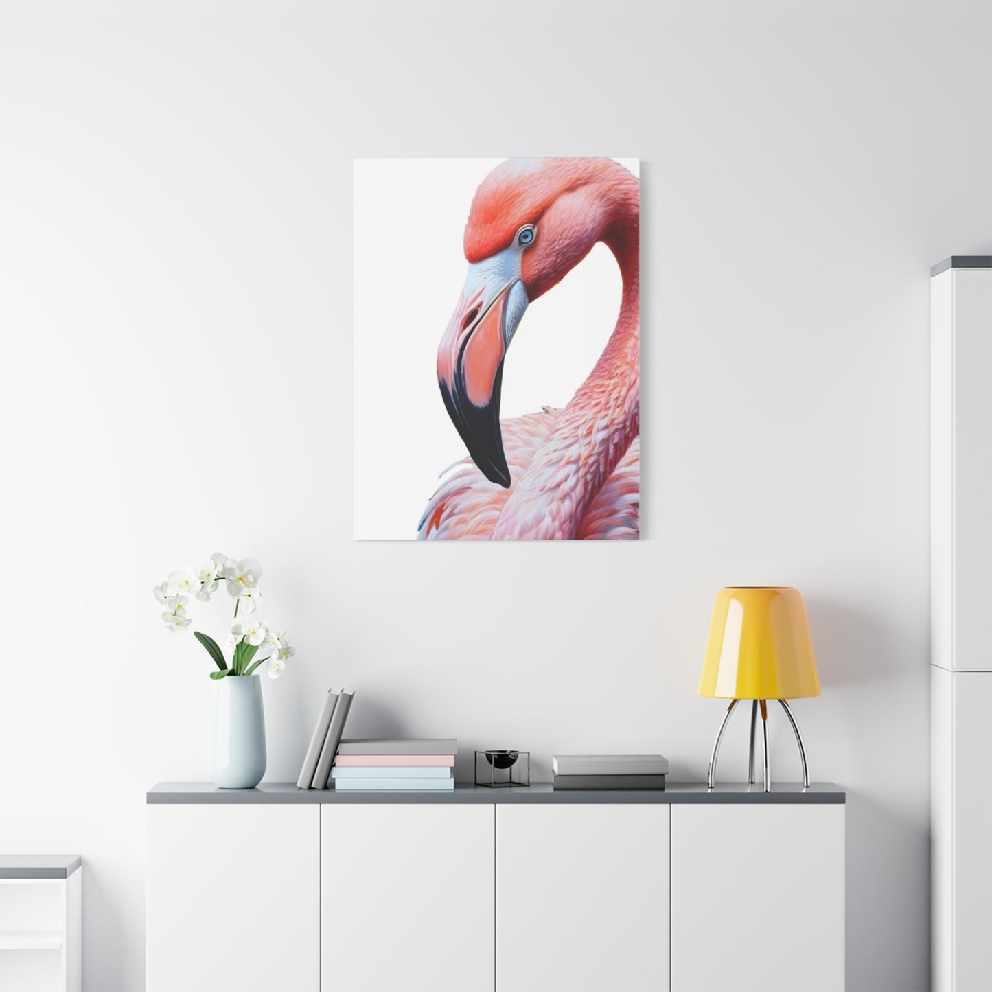 Flaming Portrait Wall Art & Canvas Prints