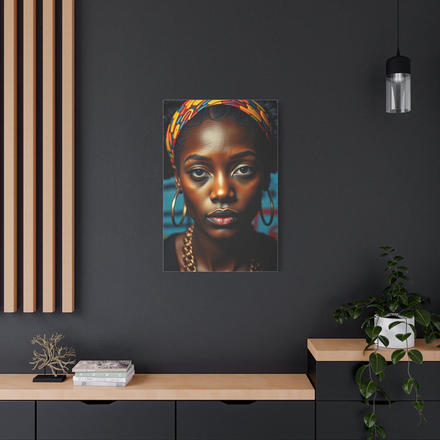 Lady Basquiat Art Premium Canvas 19 Wall Art & Canvas Print