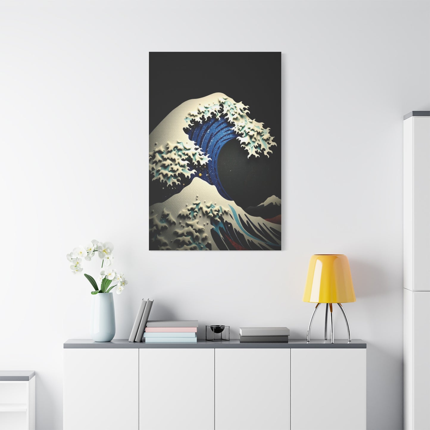 Hokusais Tranquil Waterscape Wall Art & Canvas Print