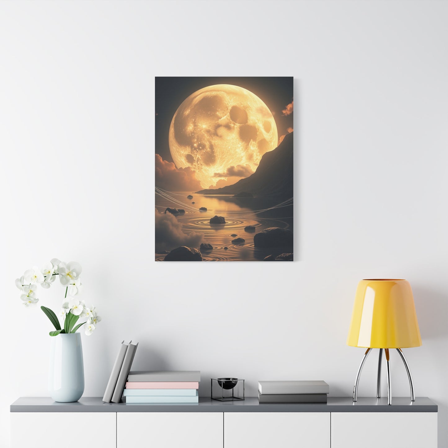 Stellar Moonshine Canvas Wall Art & Canvas Print
