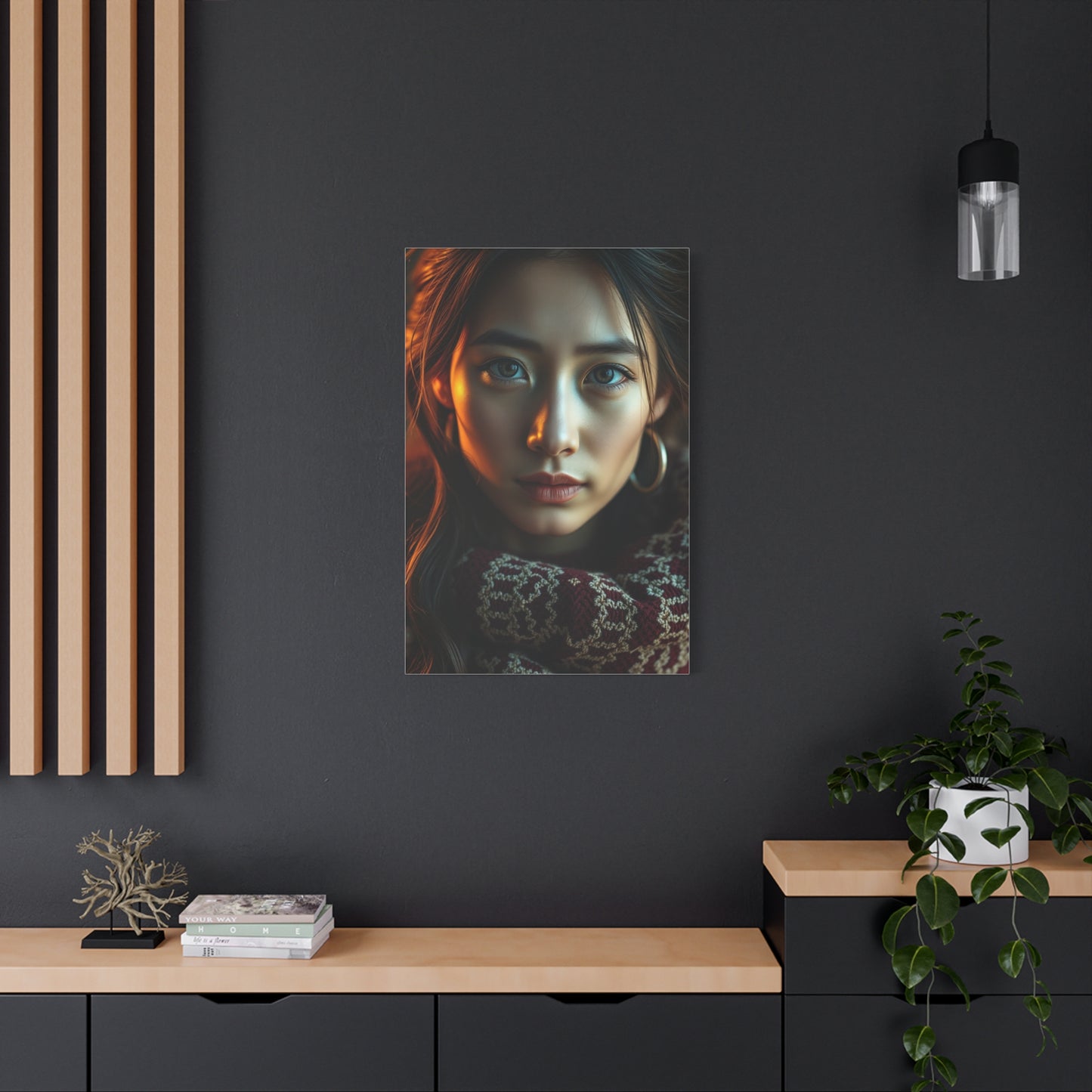 Saffron Brilliance Panel Wall Art & Canvas Print