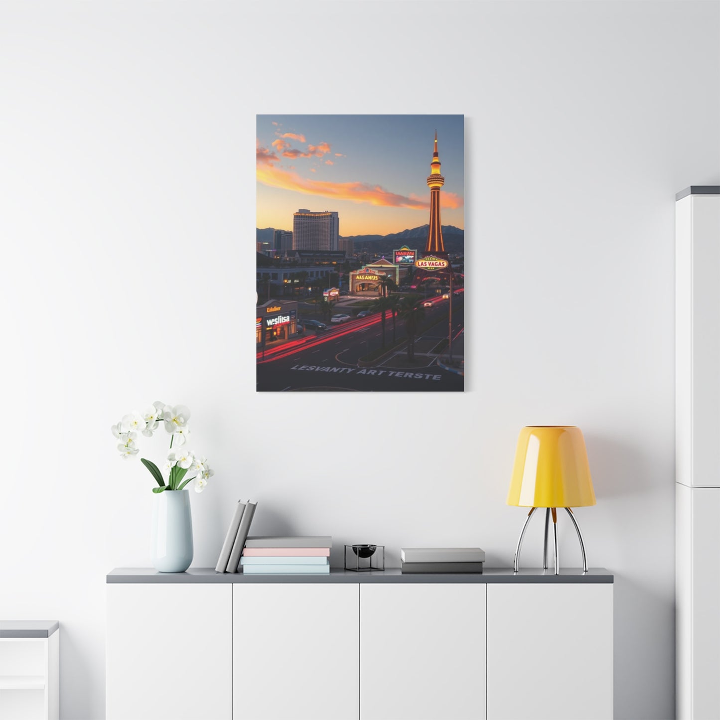 Las Vagas Art Canvas Art 4 Wall Art & Canvas Print
