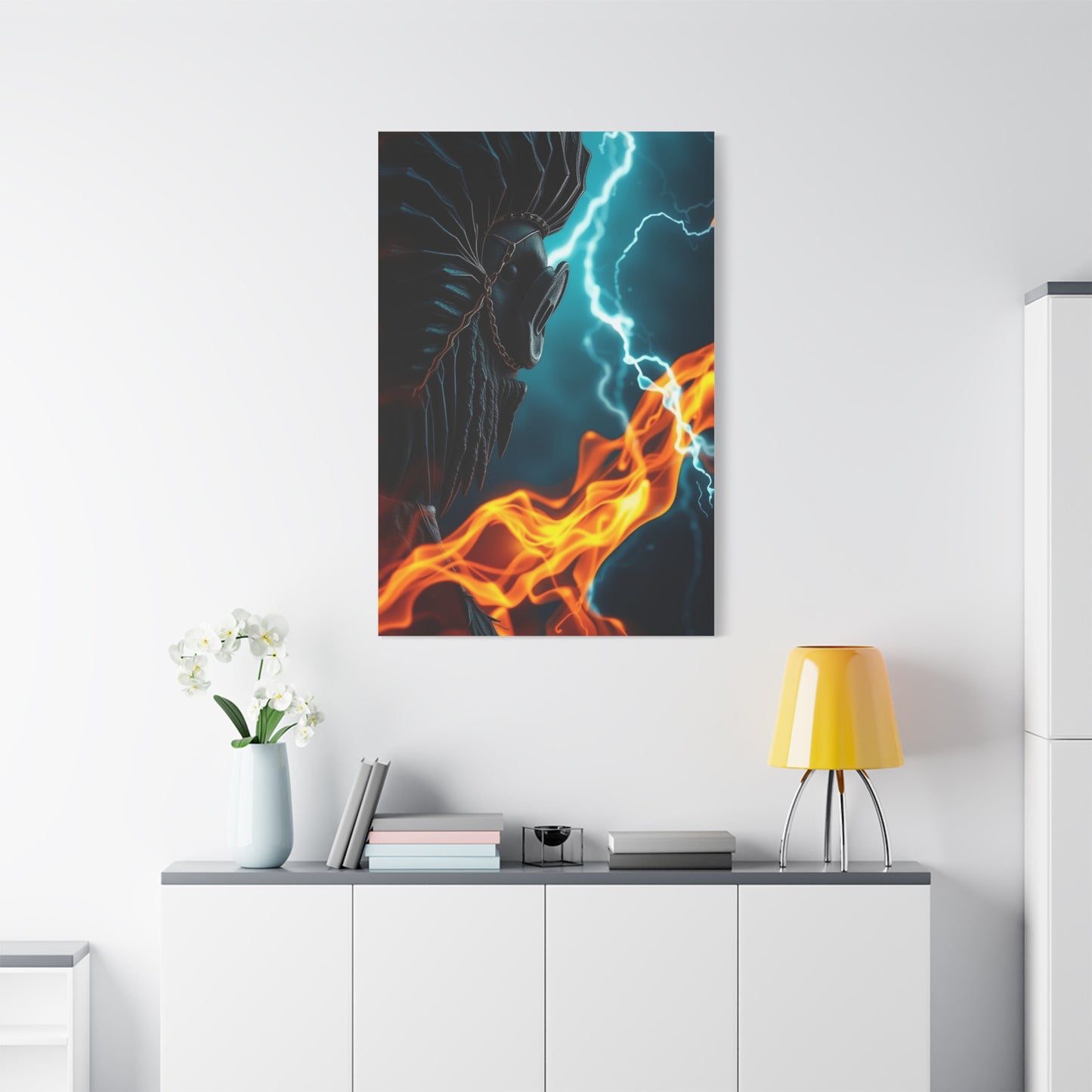 Velvet Tempest Tapestry Wall Art & Canvas Print
