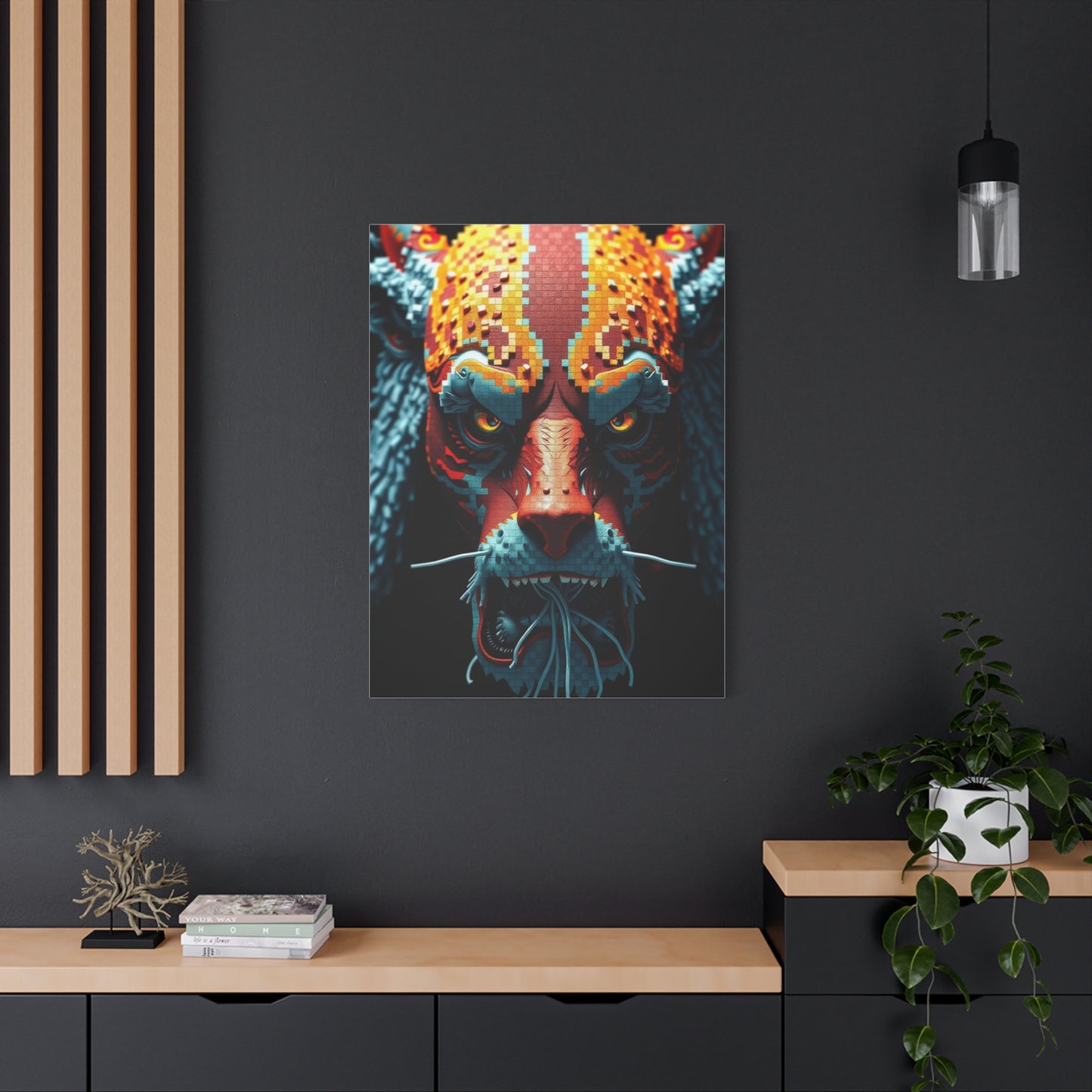 Geometric Grandeur Canvas Wall Art & Canvas Print