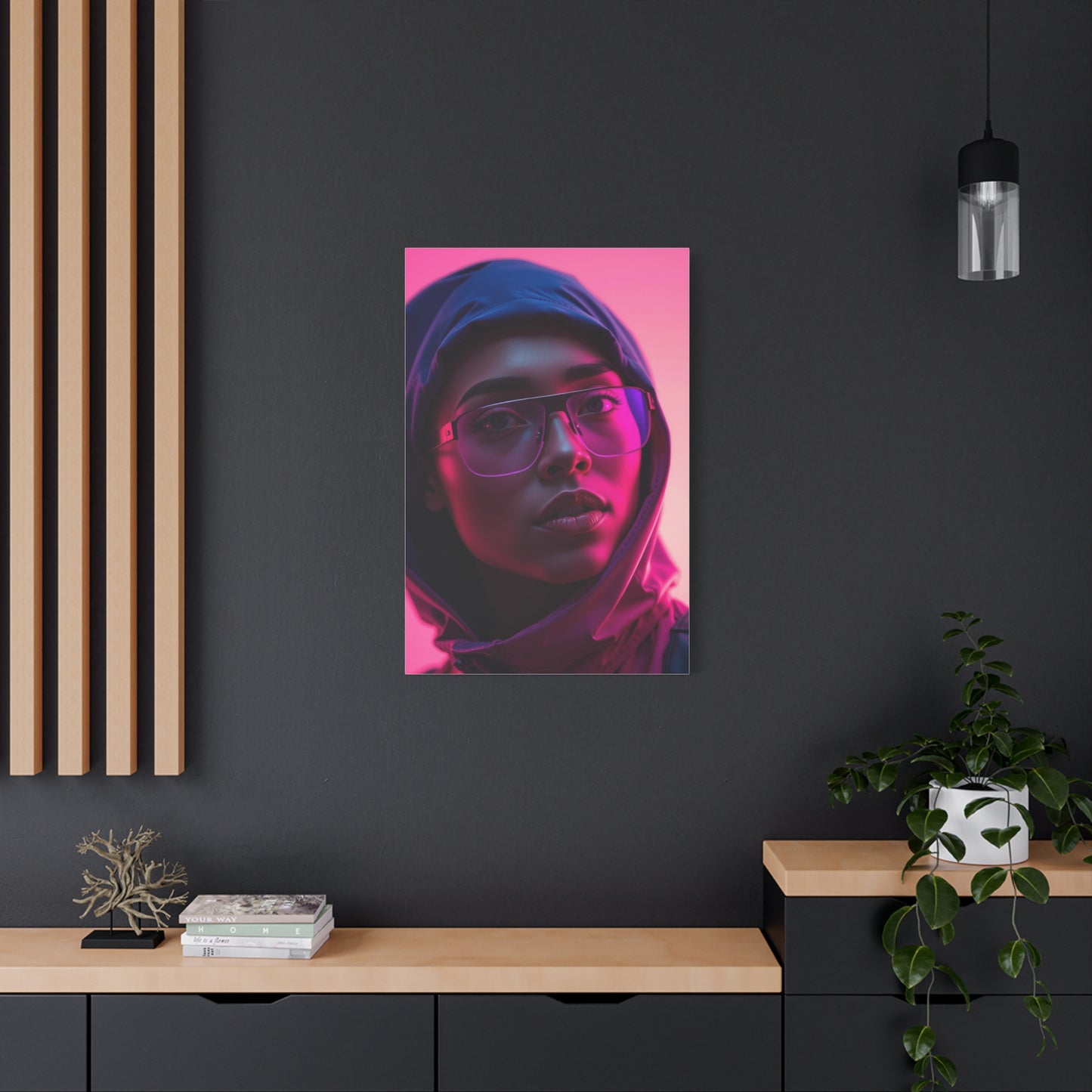 Pink Serenity Wall Piece Wall Art & Canvas Print
