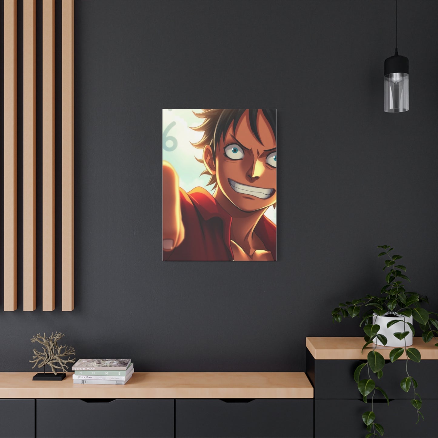 Monkey D. Luffy Art Canvas Art 4 Wall Art & Canvas Print
