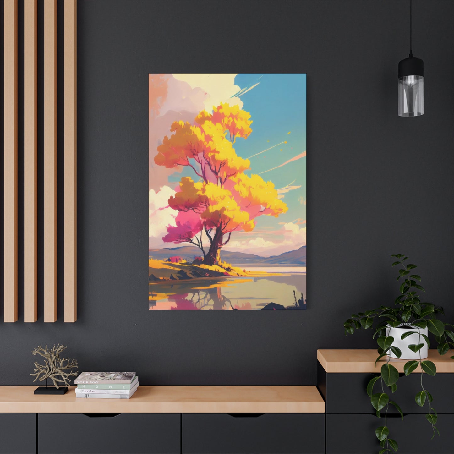 Yellow Lush Tree Wall Art & Canvas Prints