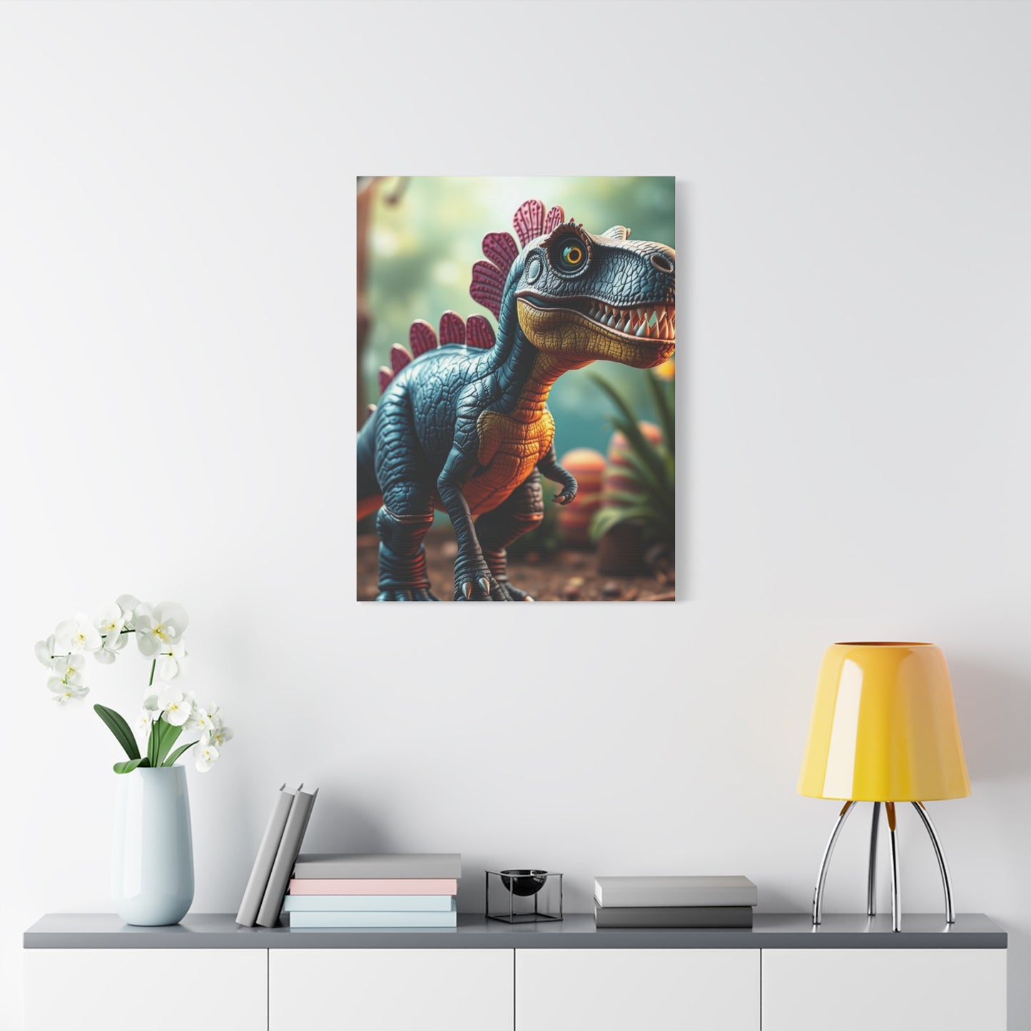 Kid’s Dinosaur Art Canvas Art 4 Wall Art & Canvas Print
