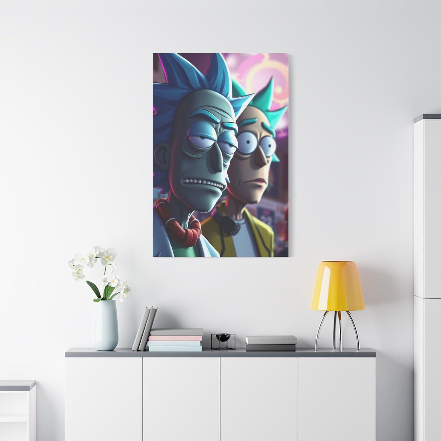 Rick and Morty Art Premium Canvas 20 Wall Art & Canvas Print