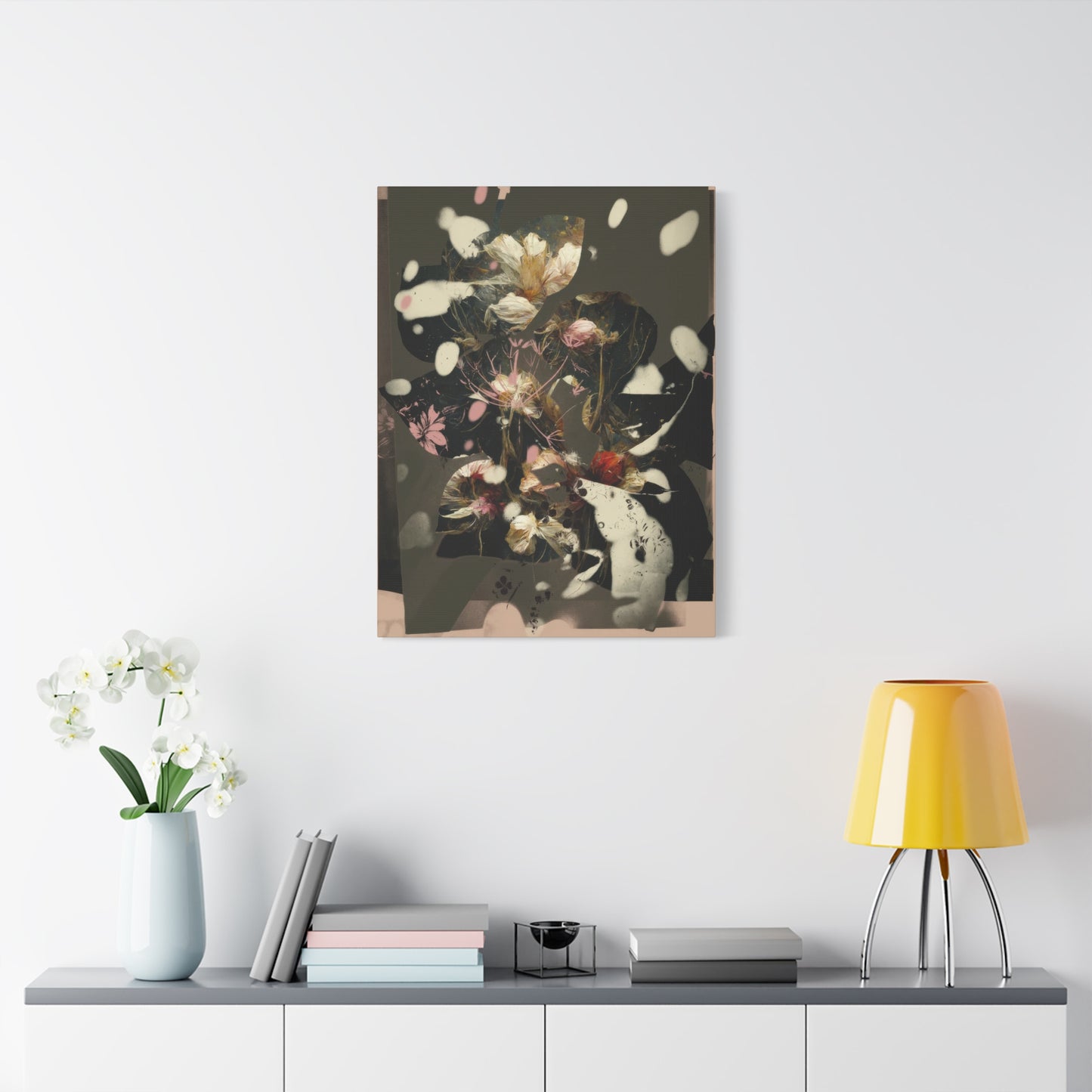 Floral Shadows Wall Art & Canvas Prints