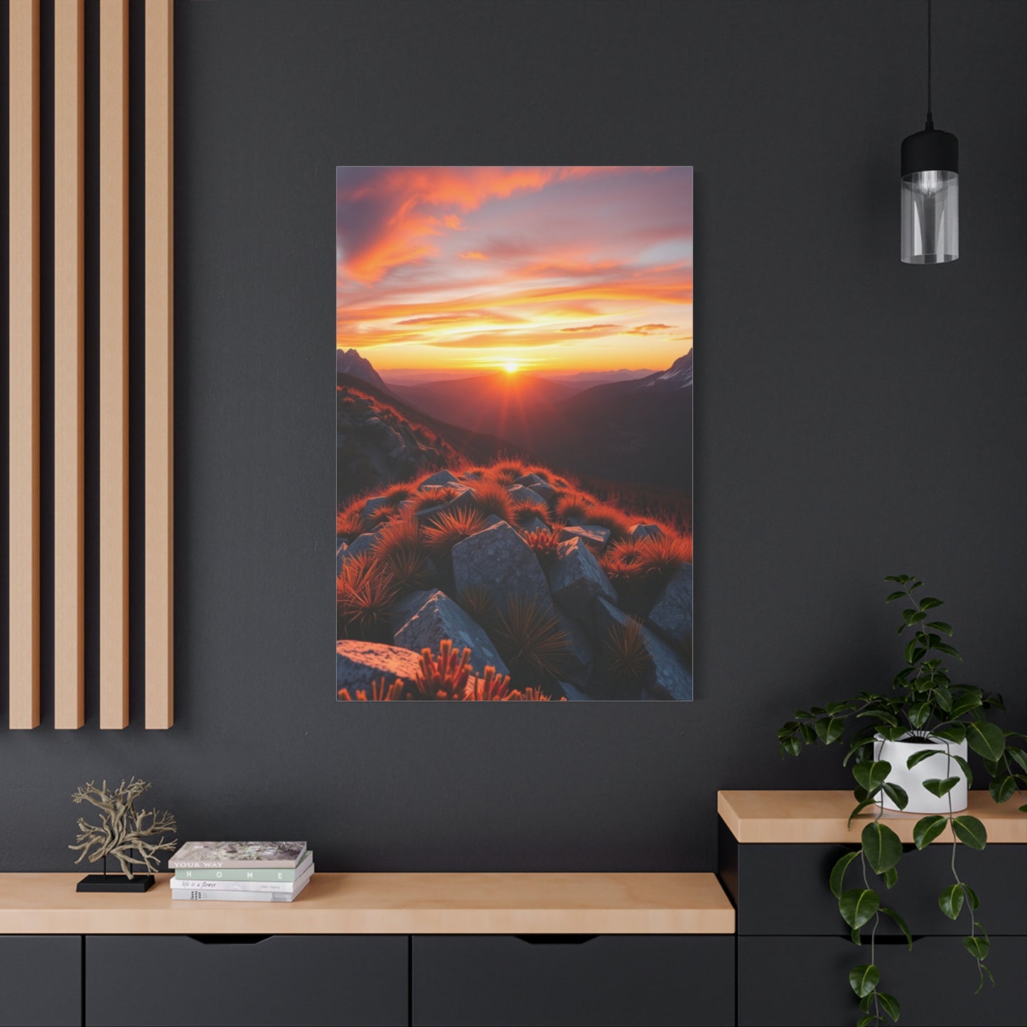 Aurora & Twilight: Pinnacle Panorama Wall Art & Canvas Print