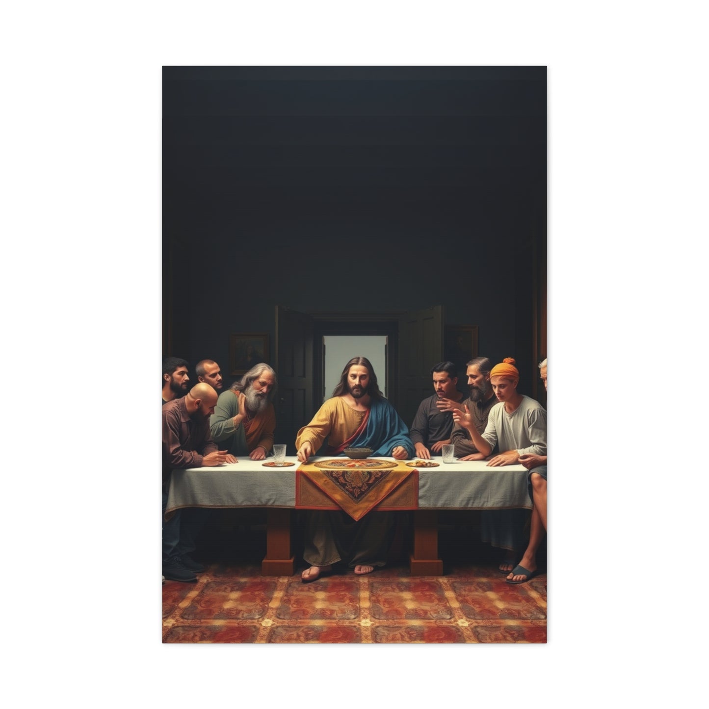The Last Supper Art Canvas Art 5 Wall Art & Canvas Print