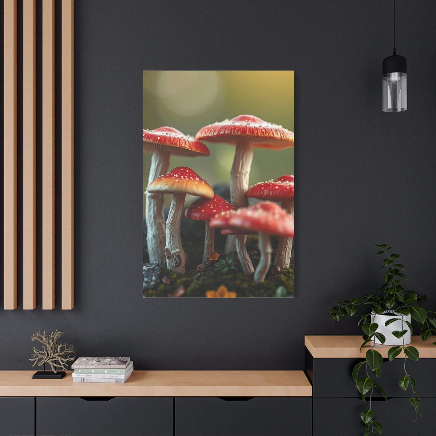 Elite Mushrooms Wall Art Vision Wall Art & Canvas Print