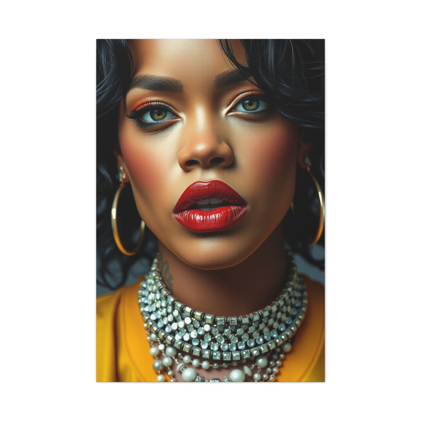 Rihanna Art Premium Canvas 17 Wall Art & Canvas Print
