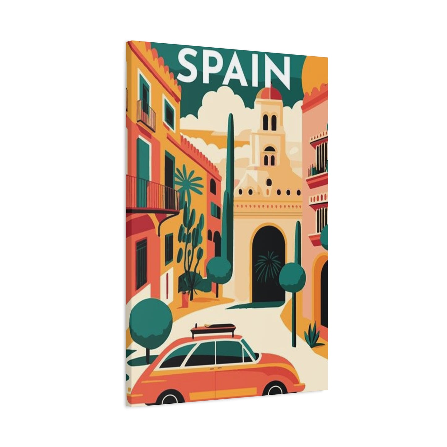 Spain Abstract Wall Art & Canvas Prints