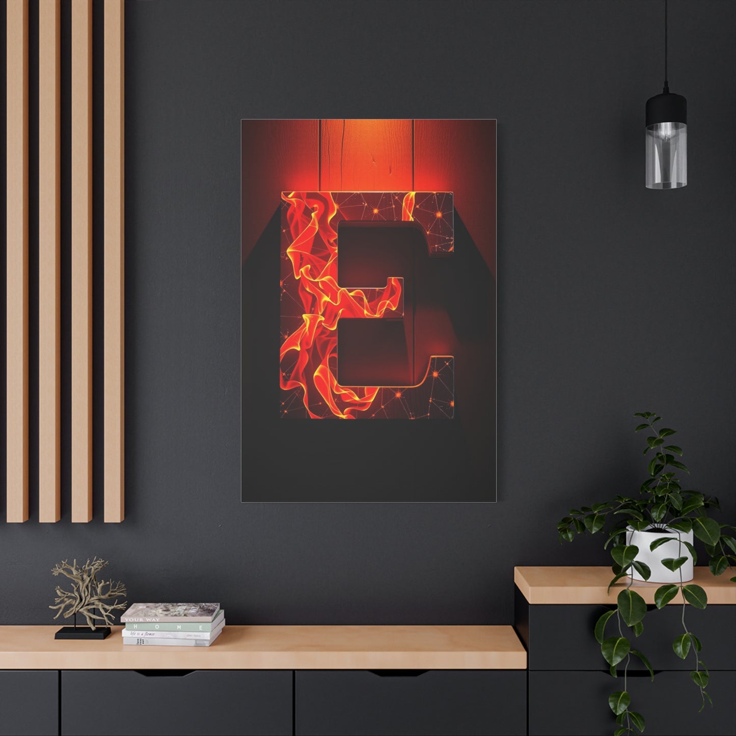 The Letter E - Art Supreme Gallery Wall Art & Canvas Print