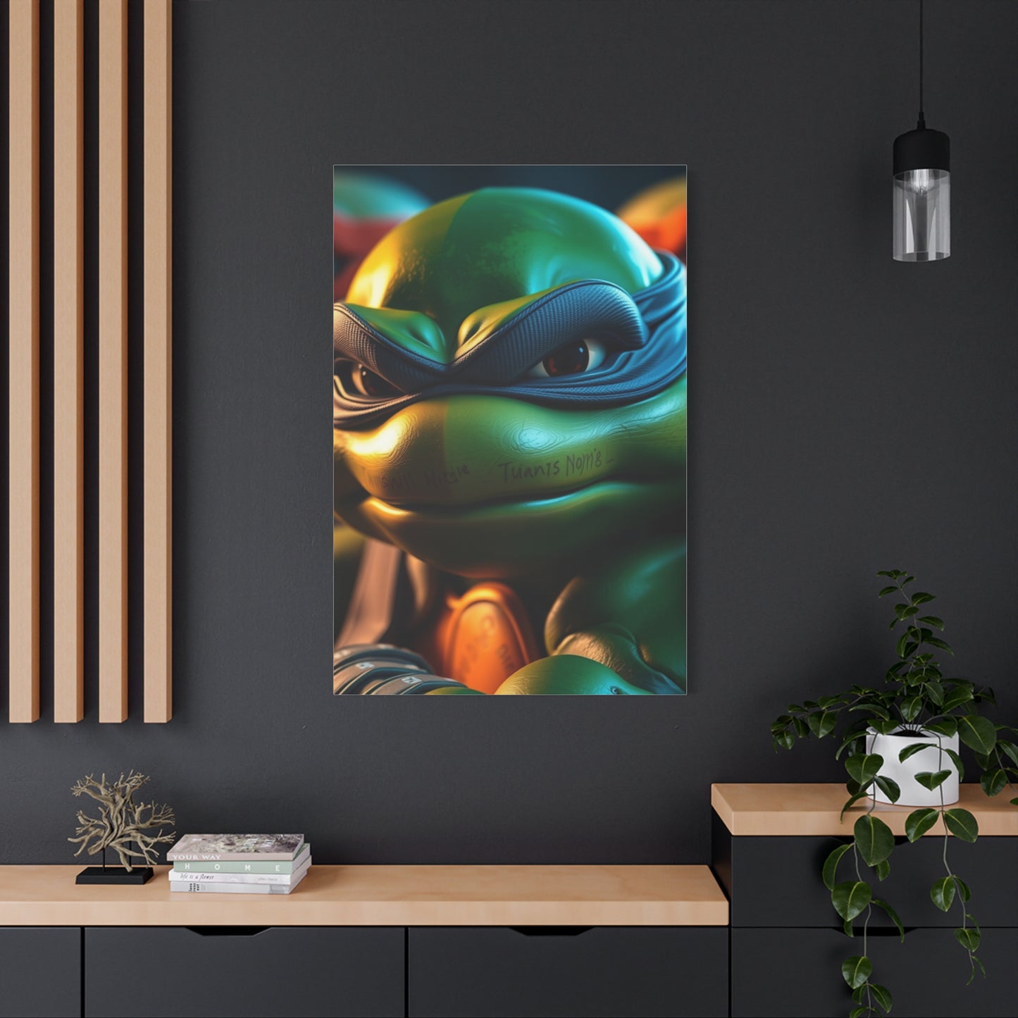 Masterpiece Teenage Mutant Ninja Turtles Characters Art Vision Wall Art & Canvas Print