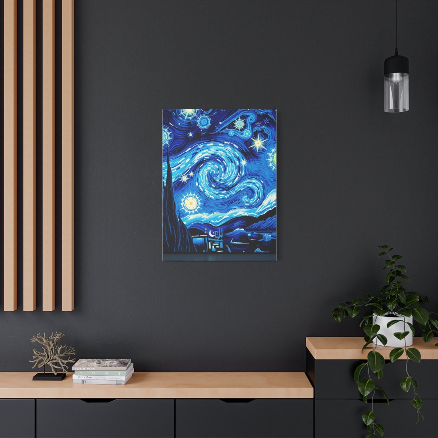 The Starry Night Canvas Art Canvas Art 3 Wall Art & Canvas Print