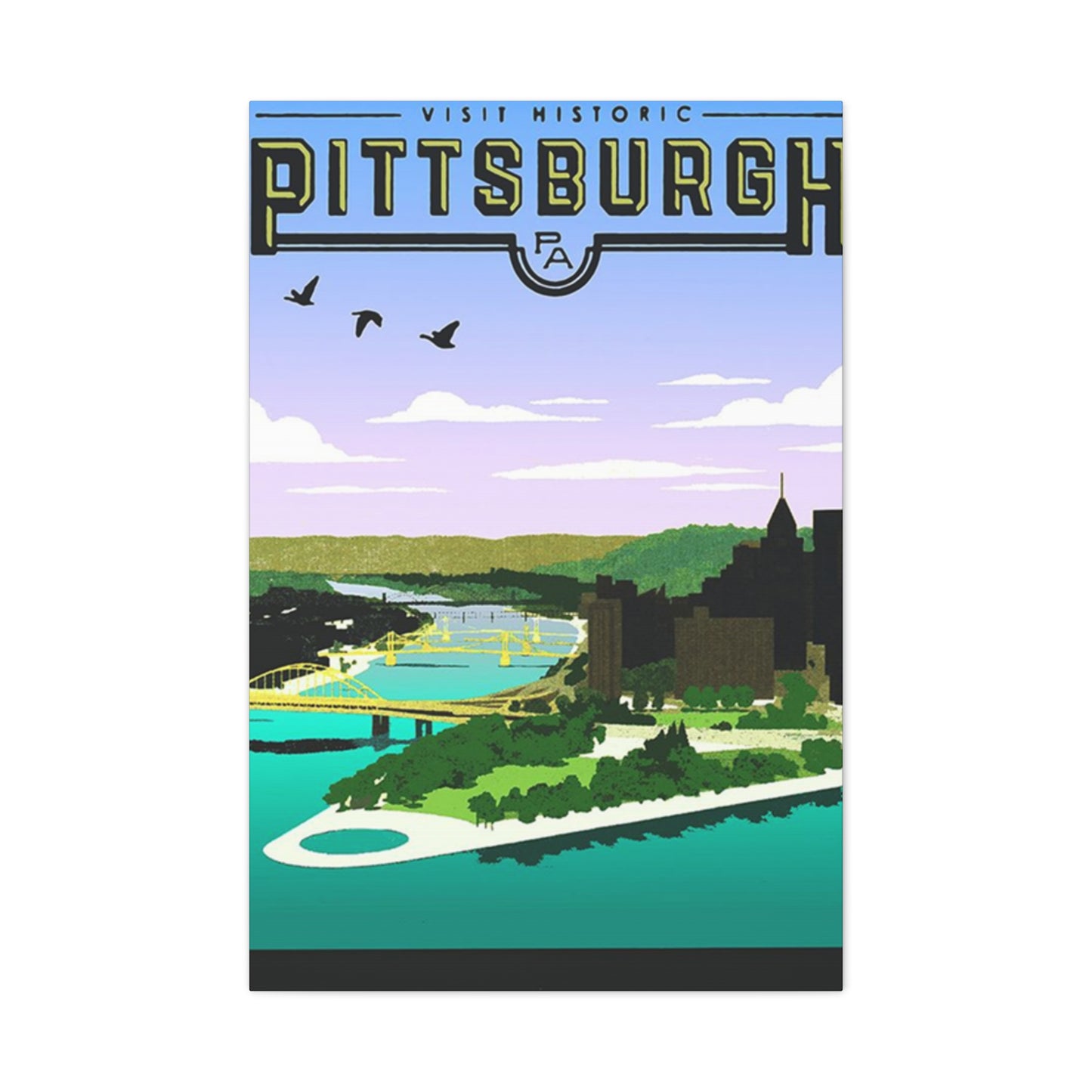 City Of Bridges Wall Art & Canvas Prints