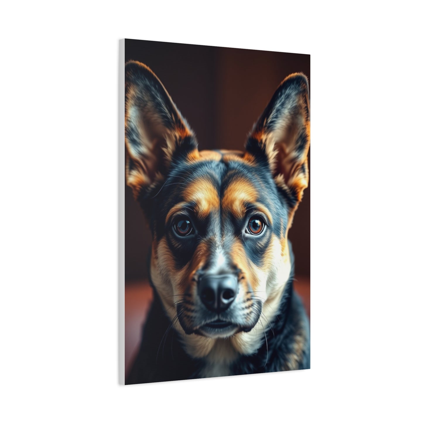 Supreme Black and Tan Art Collection Wall Art & Canvas Print