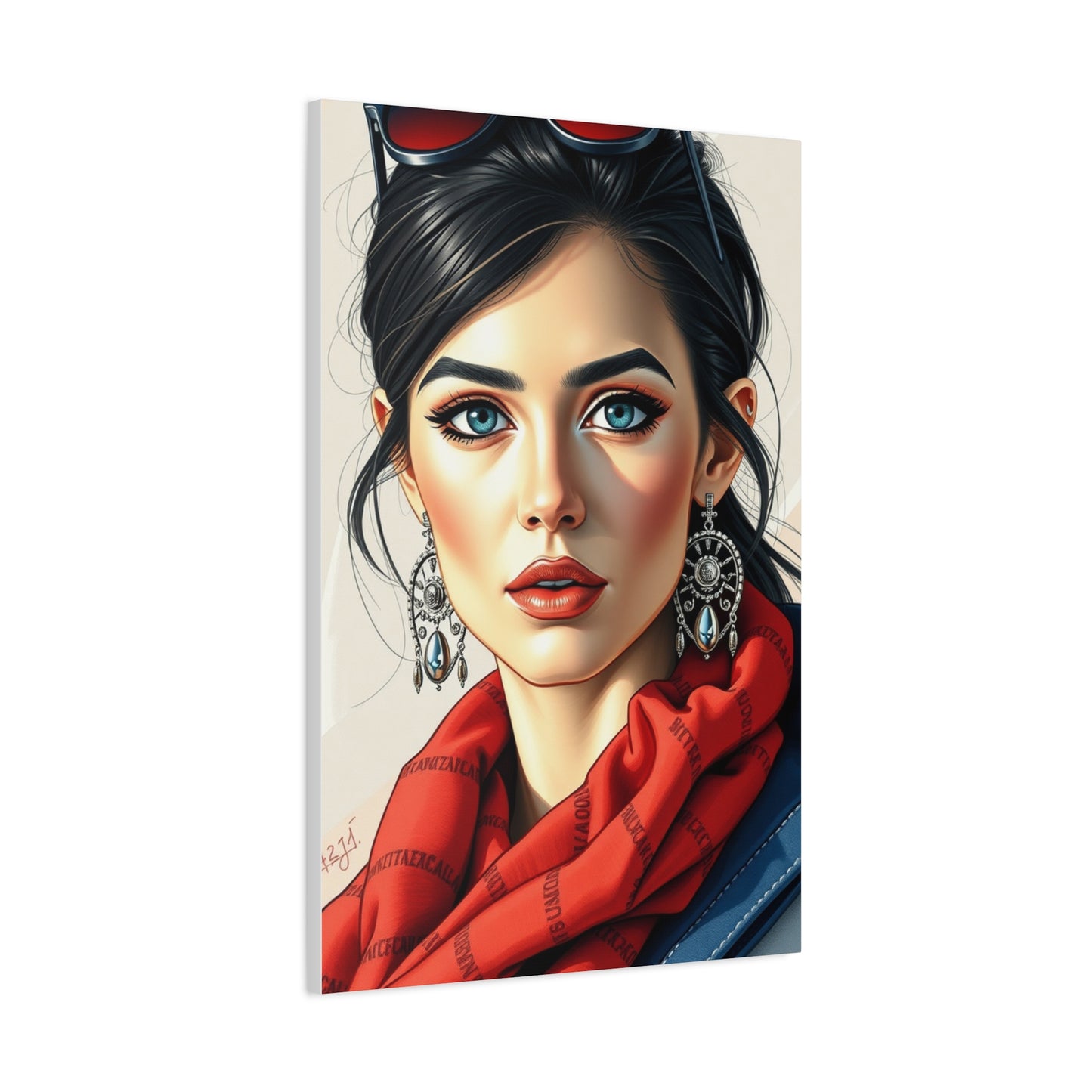 Fashion Illustration & Drawings Art Canvas Art 2 Wall Art & Canvas Print