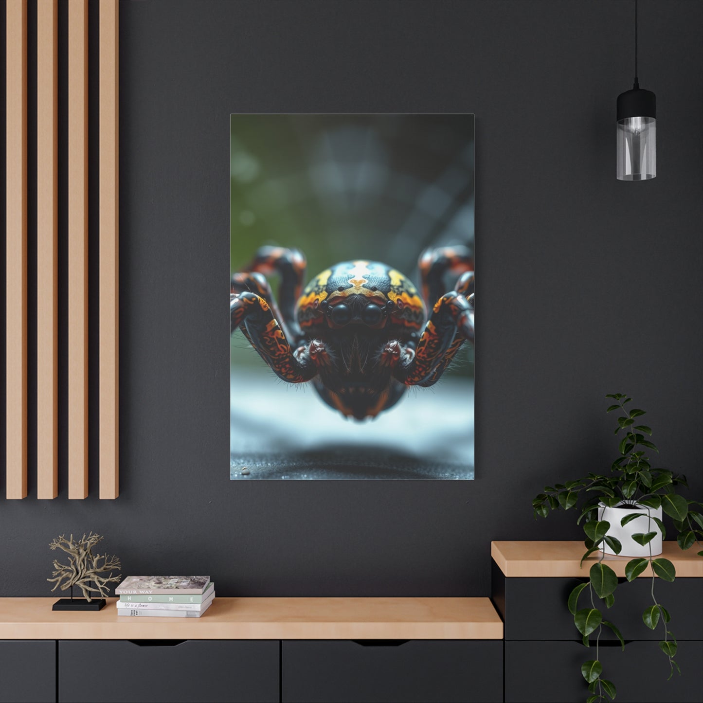 Silken Web Symphony Wall Art & Canvas Print