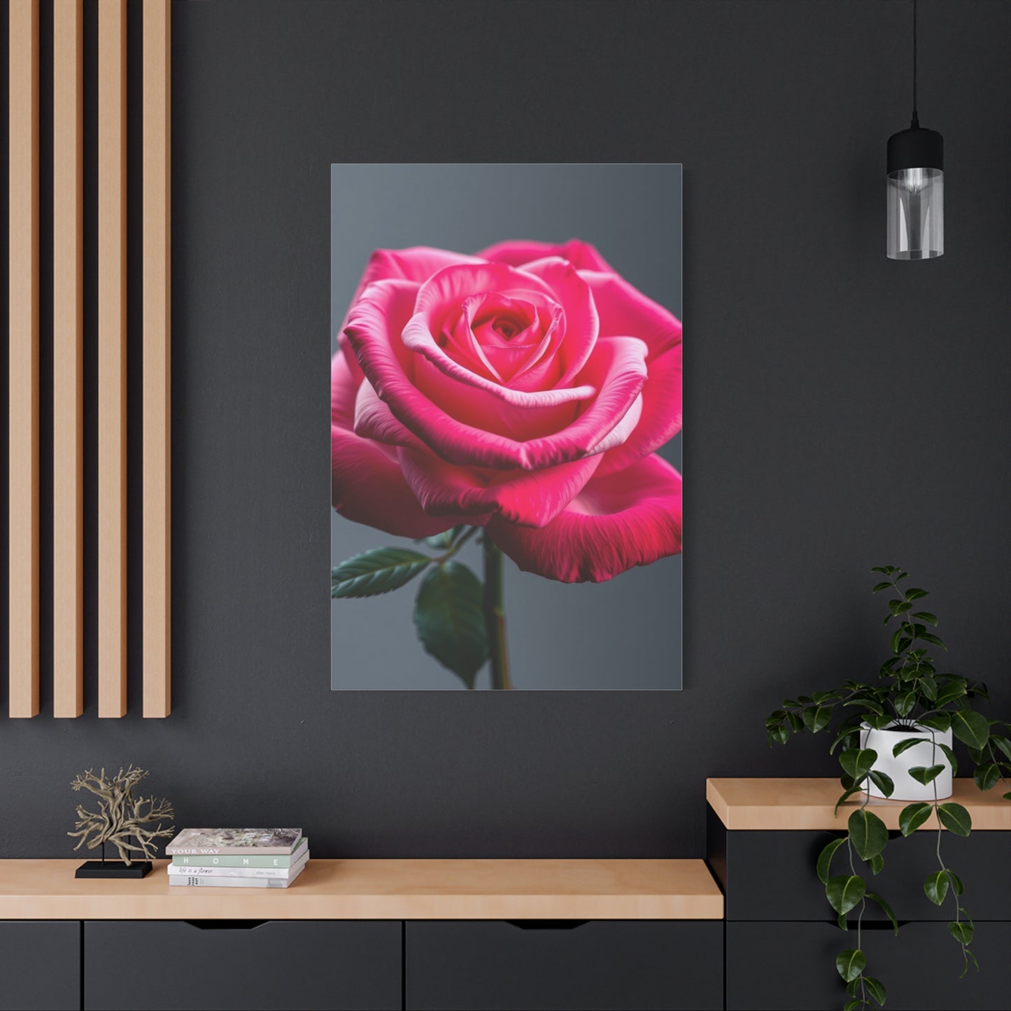 Rose Flower Art Luxury Canvas Wall Art & Canvas Print