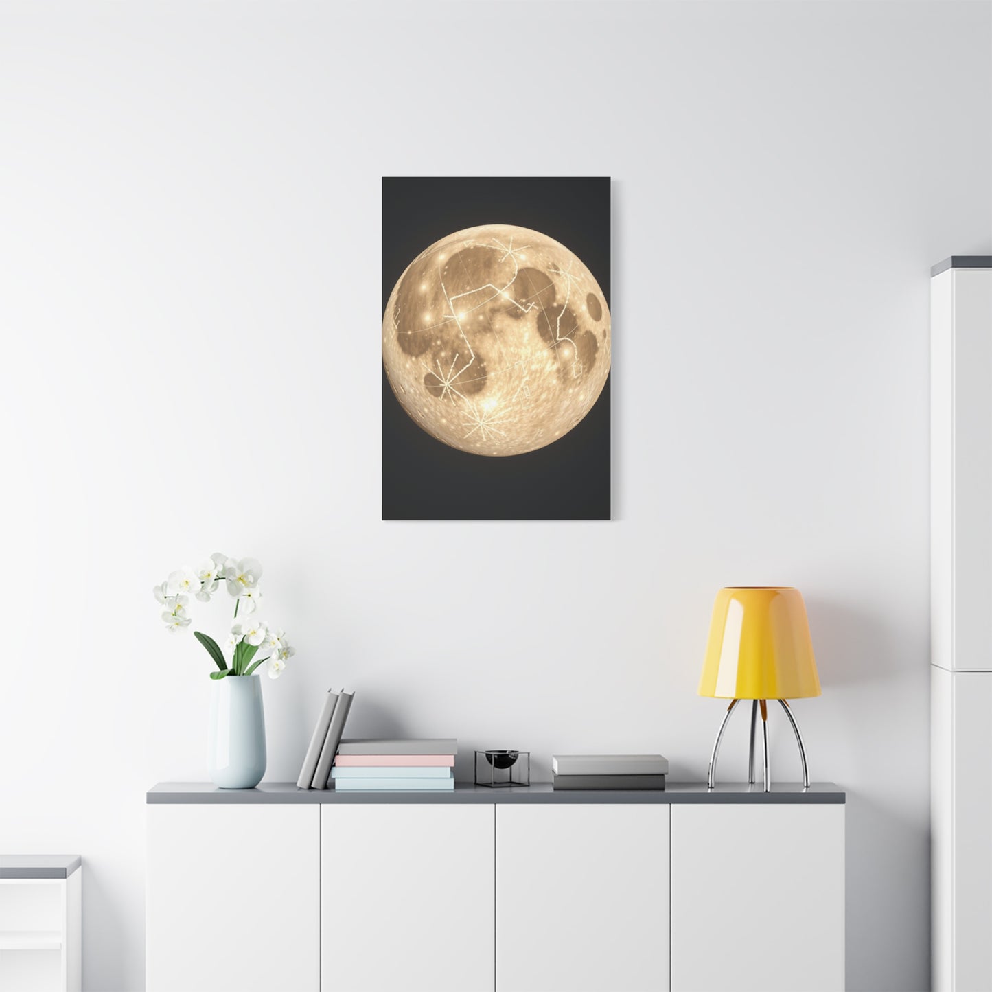 Moon Art Premium Canvas 18 Wall Art & Canvas Print