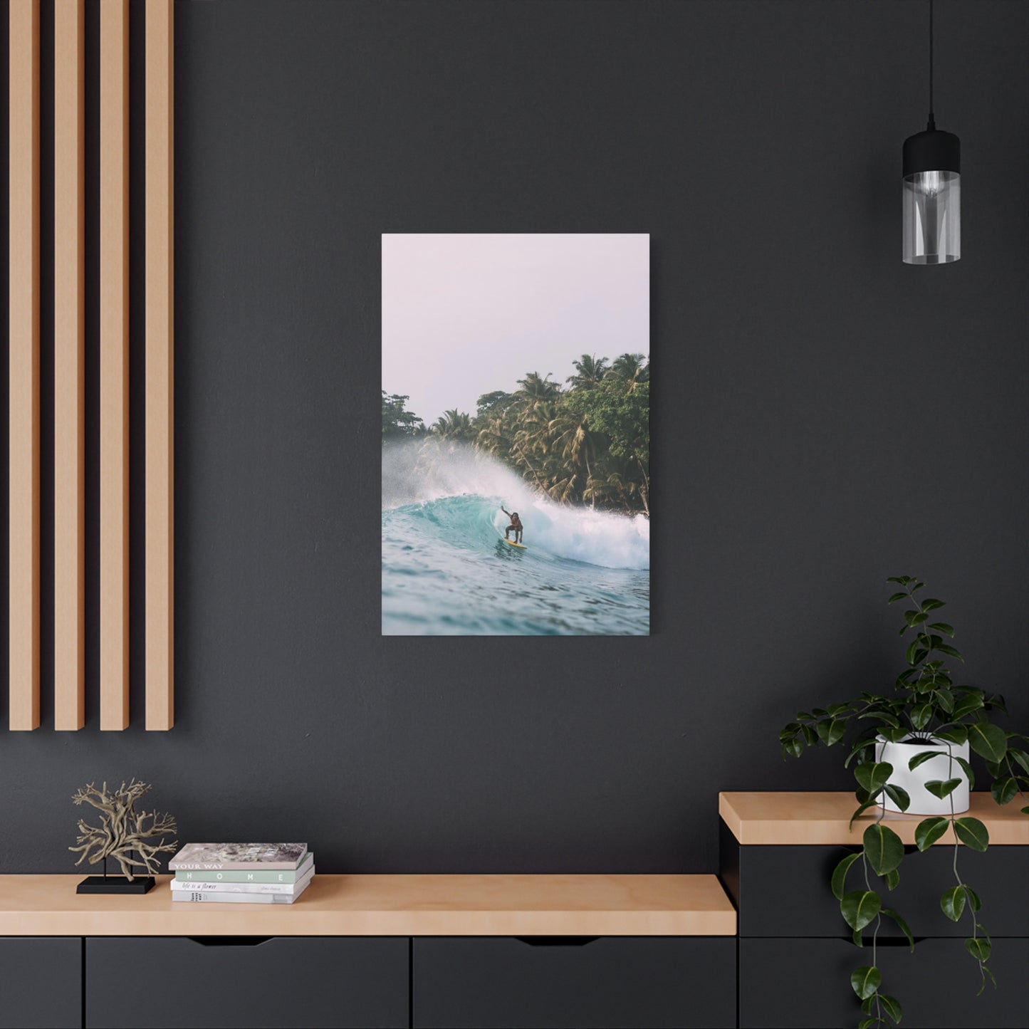Wave Surfing Wall Art & Canvas Prints