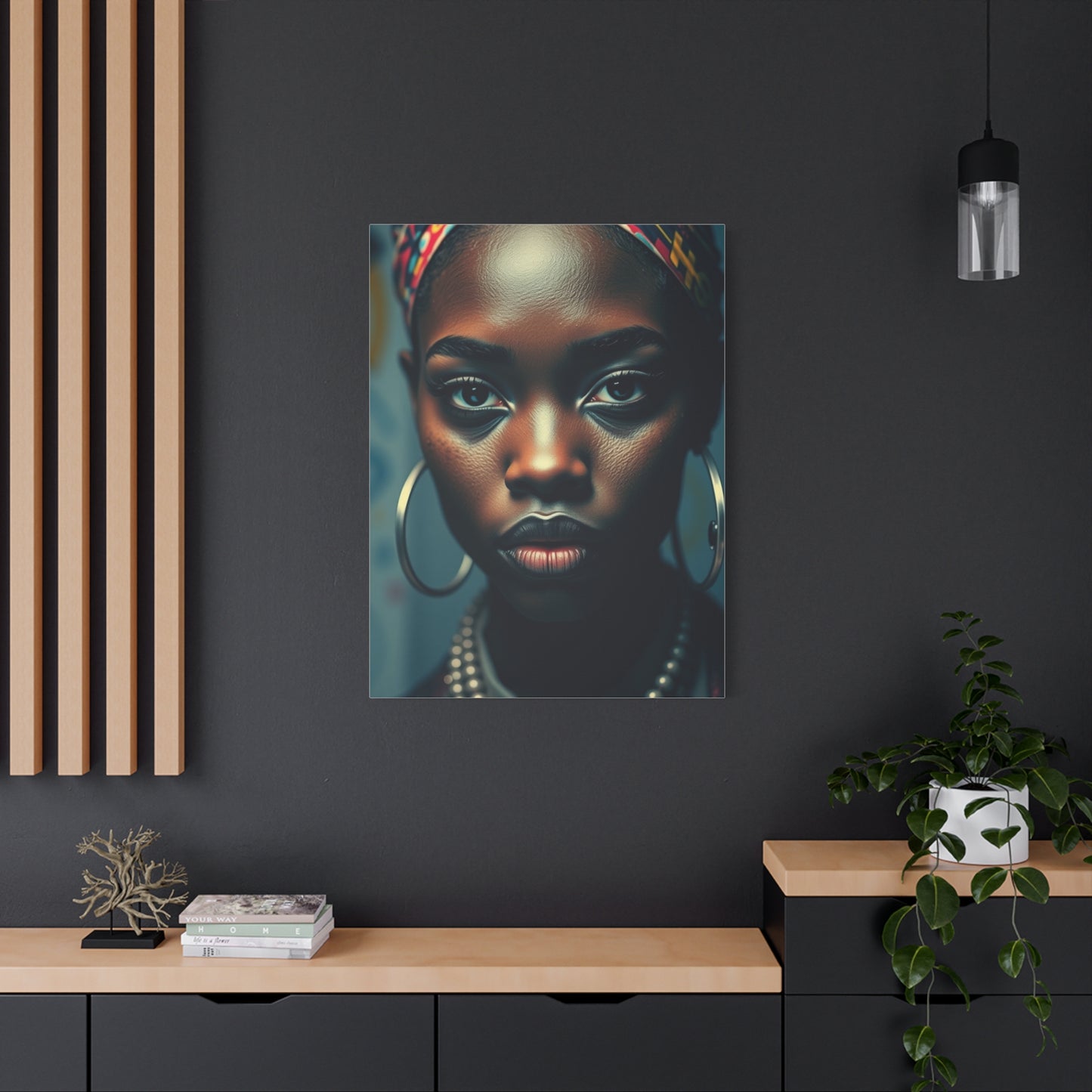 Baroness of Basquiats Chromatic Dream Wall Art & Canvas Print
