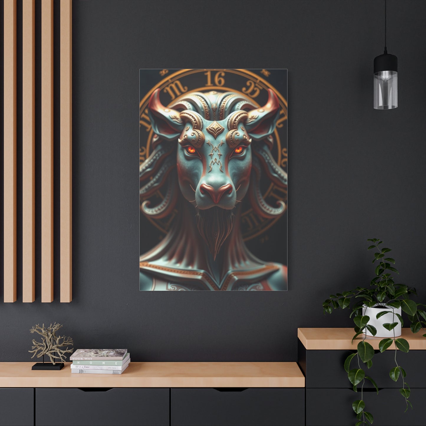 Lunar Symphony Masterpiece Wall Art & Canvas Print