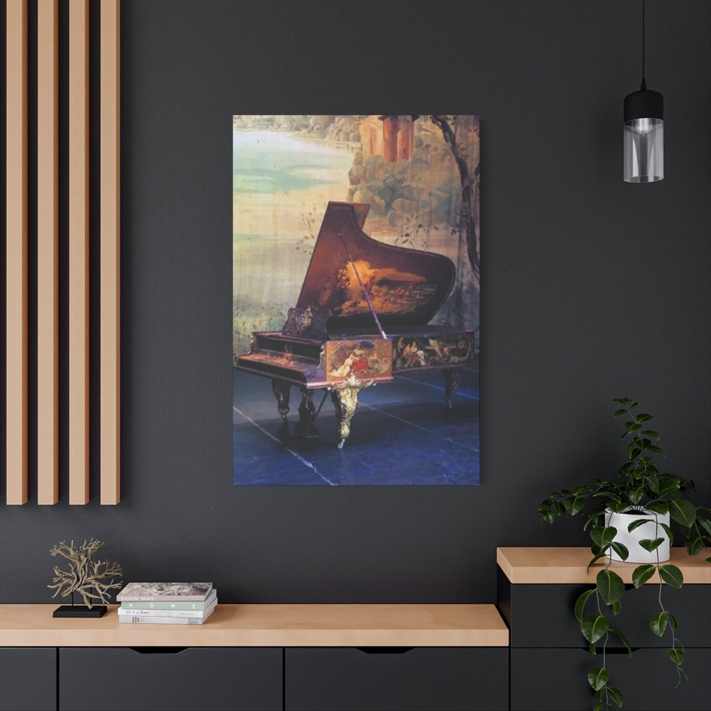 Antique Grand Piano Wall Art & Canvas Prints