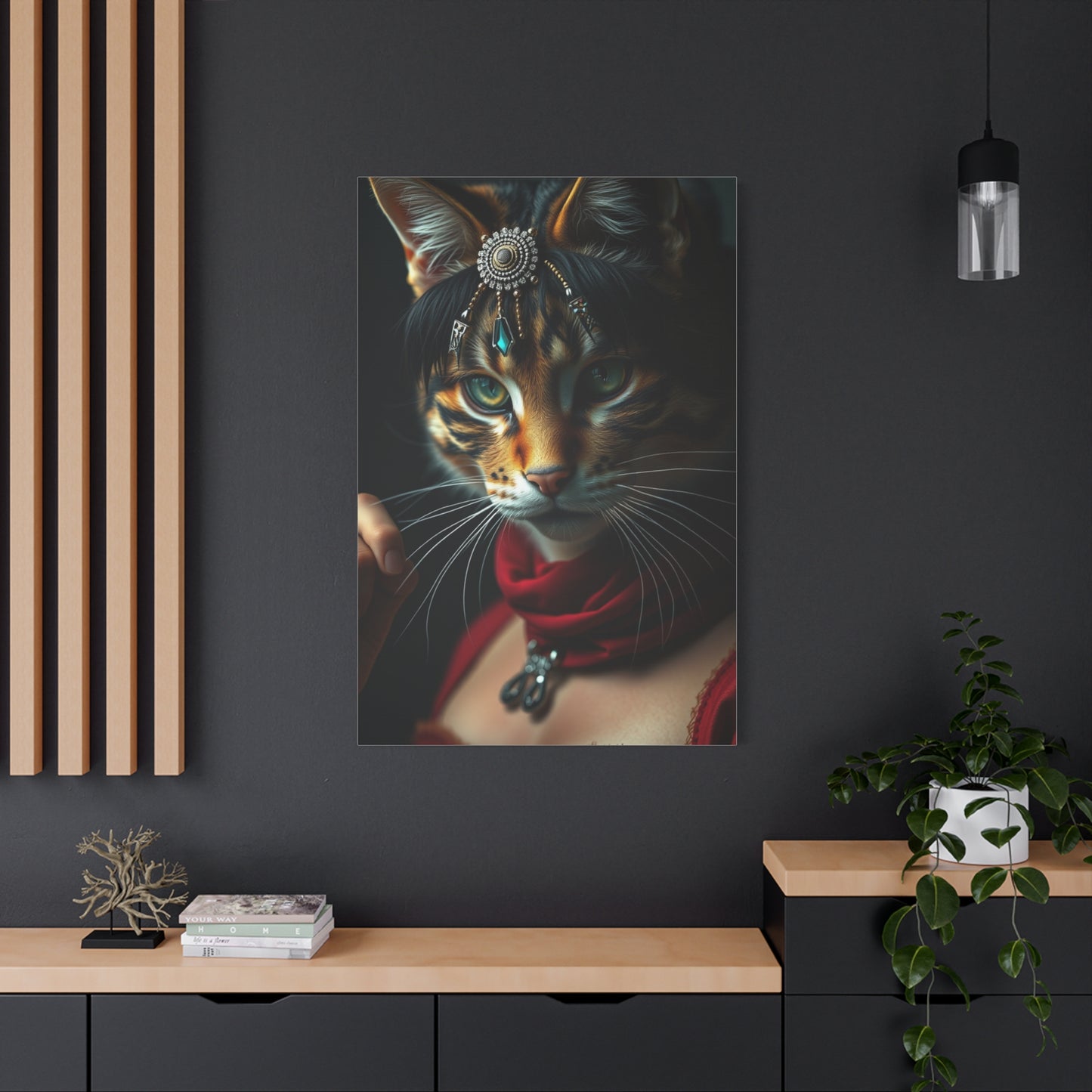 Catfight Art Supreme Canvas Wall Art & Canvas Print