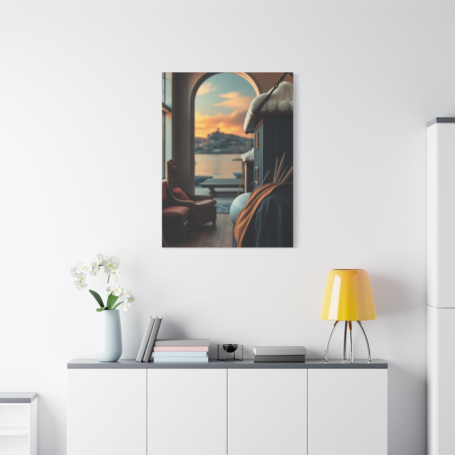 Nordic Serenity Canvas Wall Art & Canvas Print