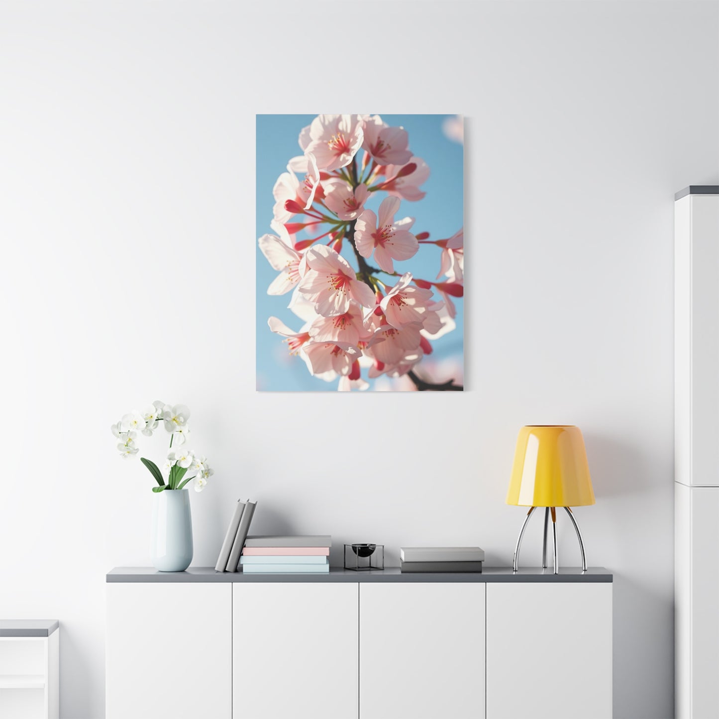 Sakura Elegance Canvas Wall Art & Canvas Print