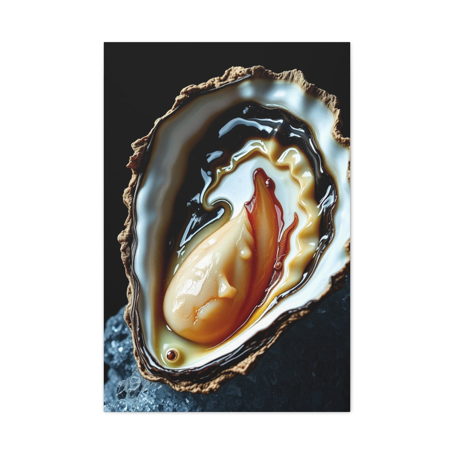 Oyster Art Canvas Art 8 Wall Art & Canvas Print