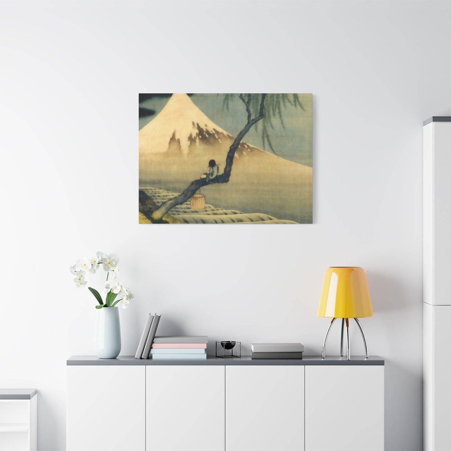 Katsushika Hokusai Boy On Mount Fuji Wall Art & Canvas Prints