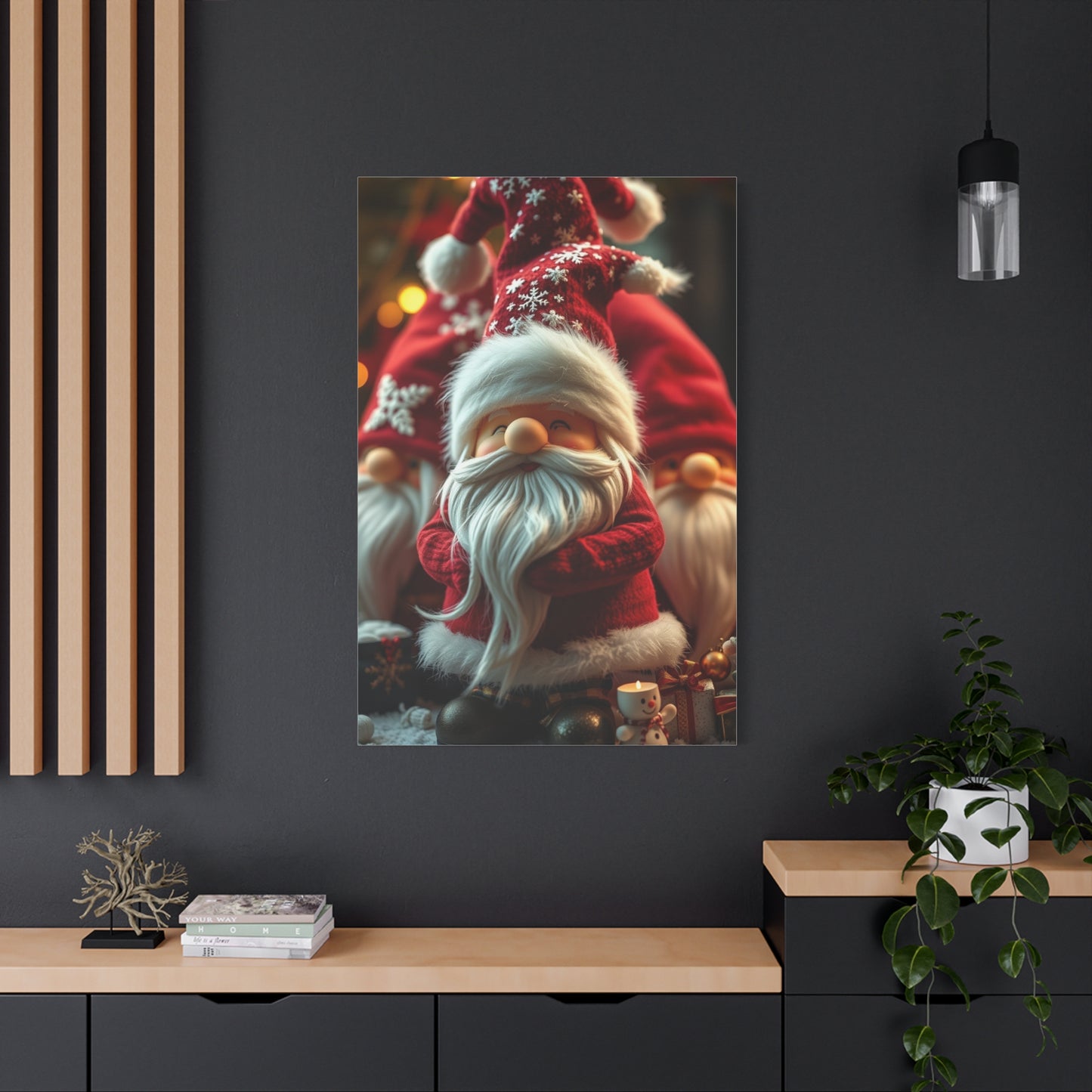 Elite Christmas Gnome Art Vision Wall Art & Canvas Print