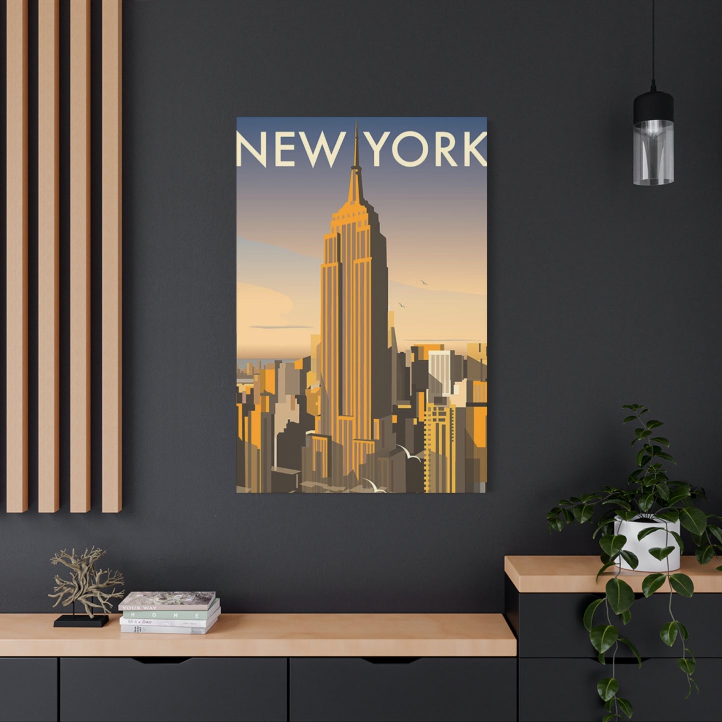 Empire State Building Skyline NYC Skyline Wall Art & Canvas Prints