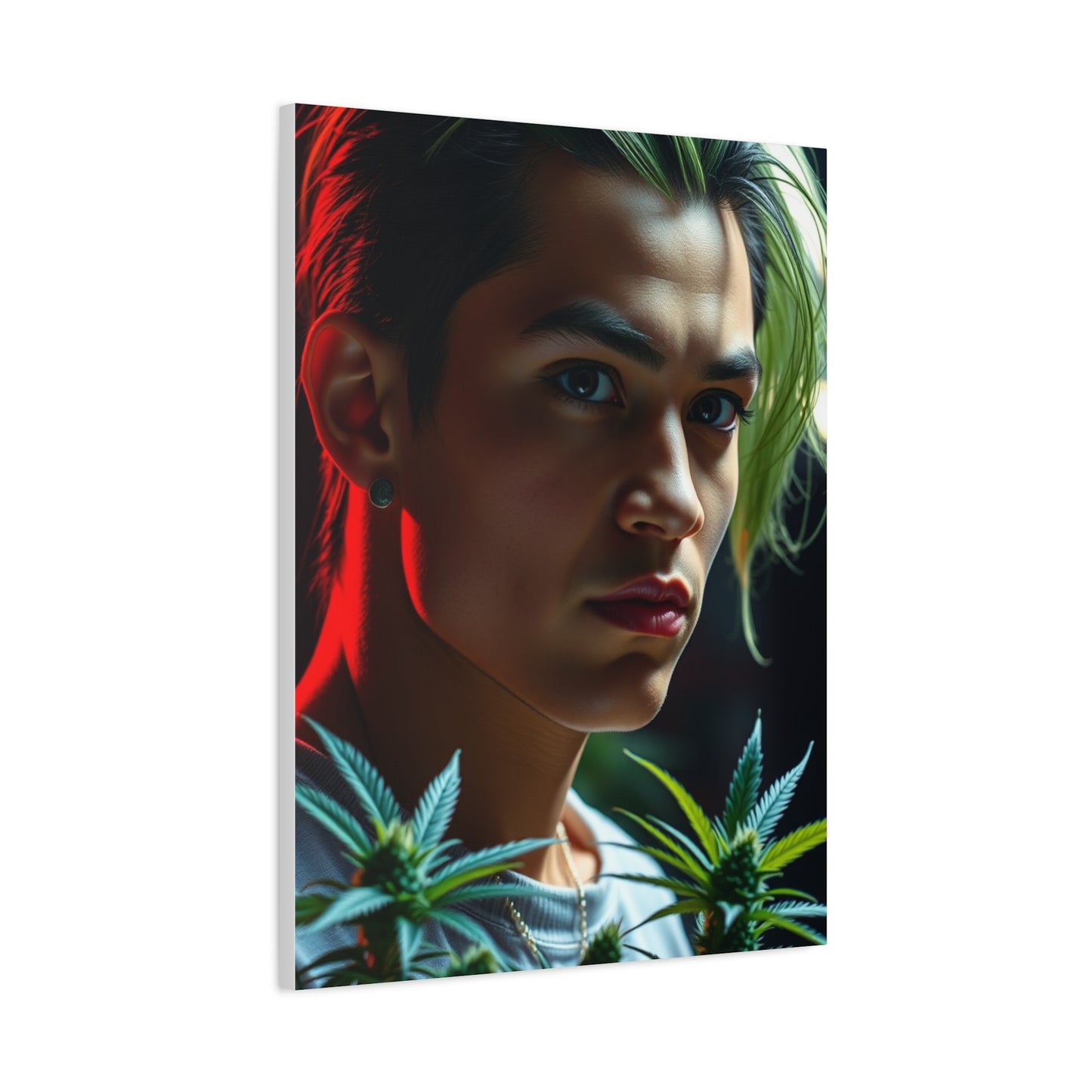 Green Symphony Canvas Wall Art & Canvas Print