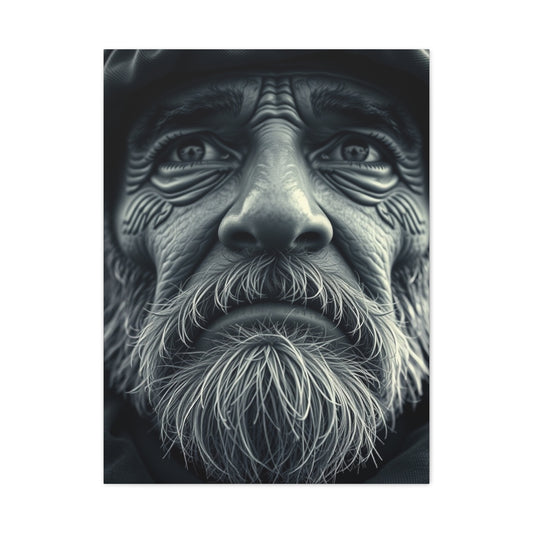 Grayscale Reverie Canvas Wall Art & Canvas Print