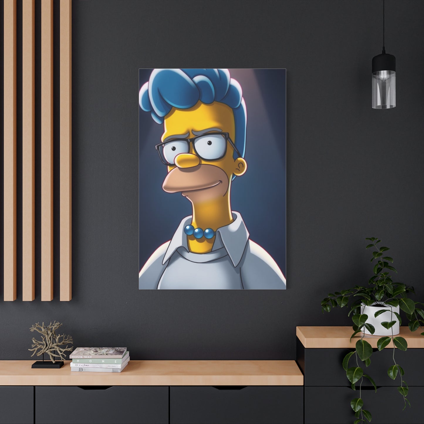 Masterpiece The Simpsons Art Vision Wall Art & Canvas Print