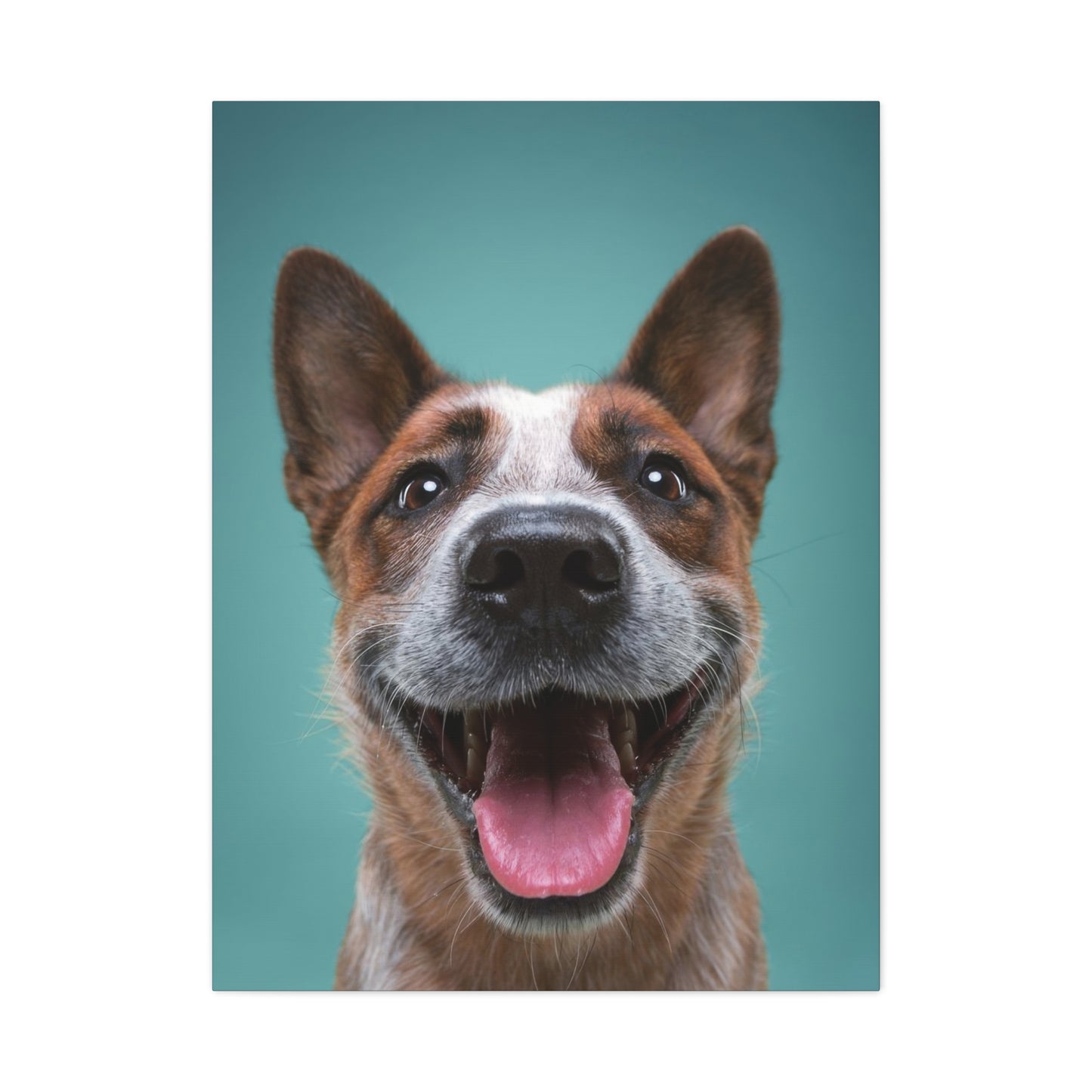 Happy Dog Wall Art & Canvas Prints
