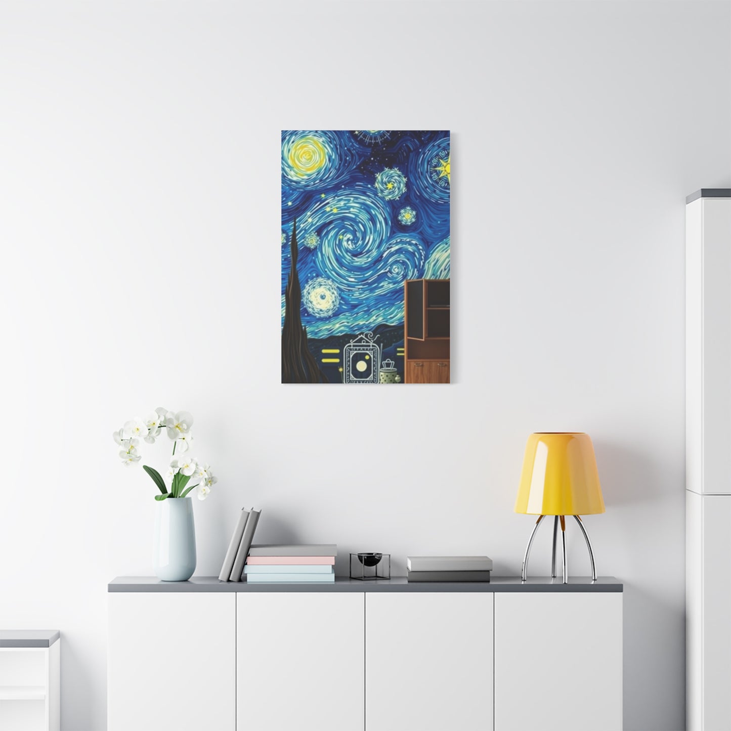 The Starry Night Canvas Art Canvas Art 5 Wall Art & Canvas Print