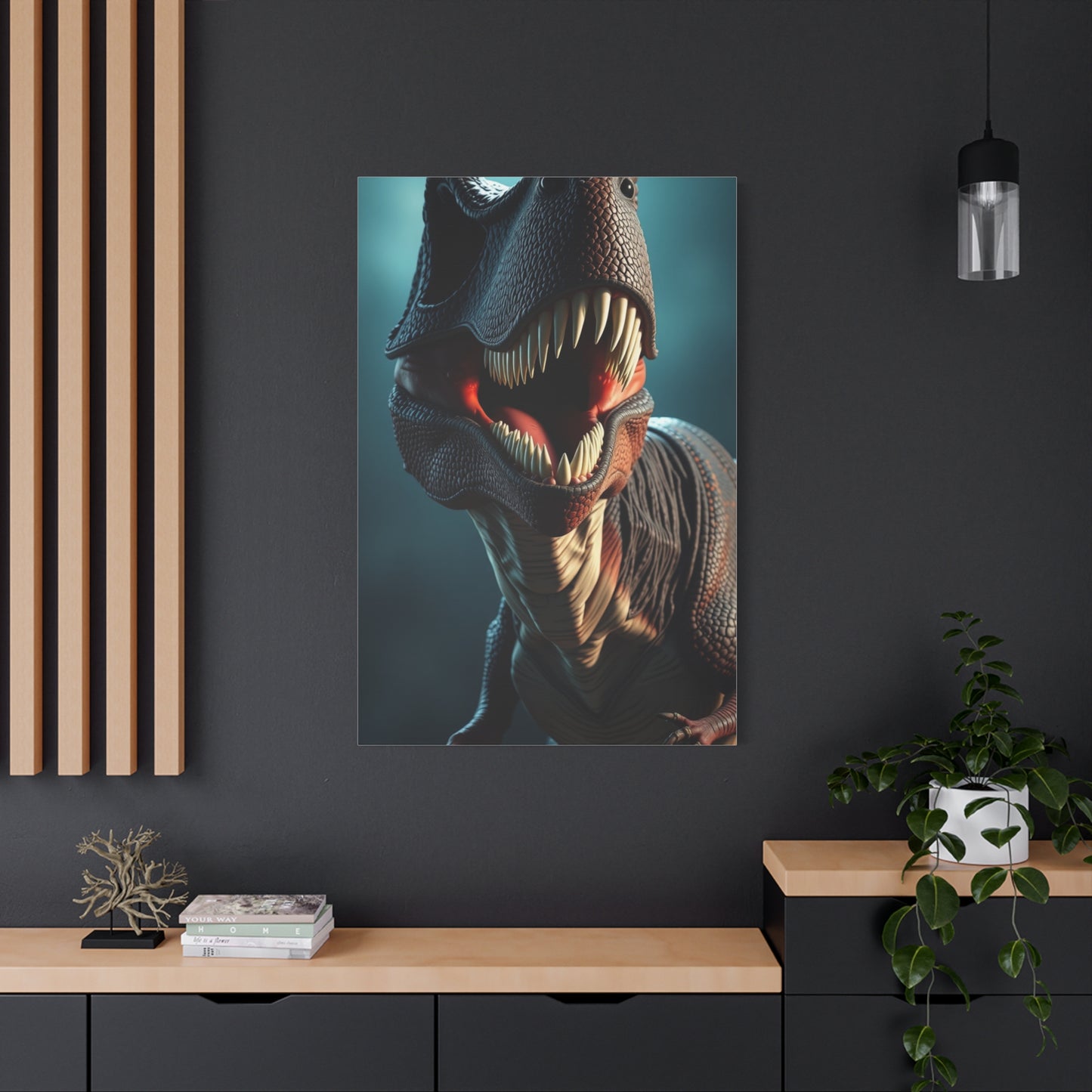 Tyrannosaurus Rex Art Luxury Canvas Wall Art & Canvas Print